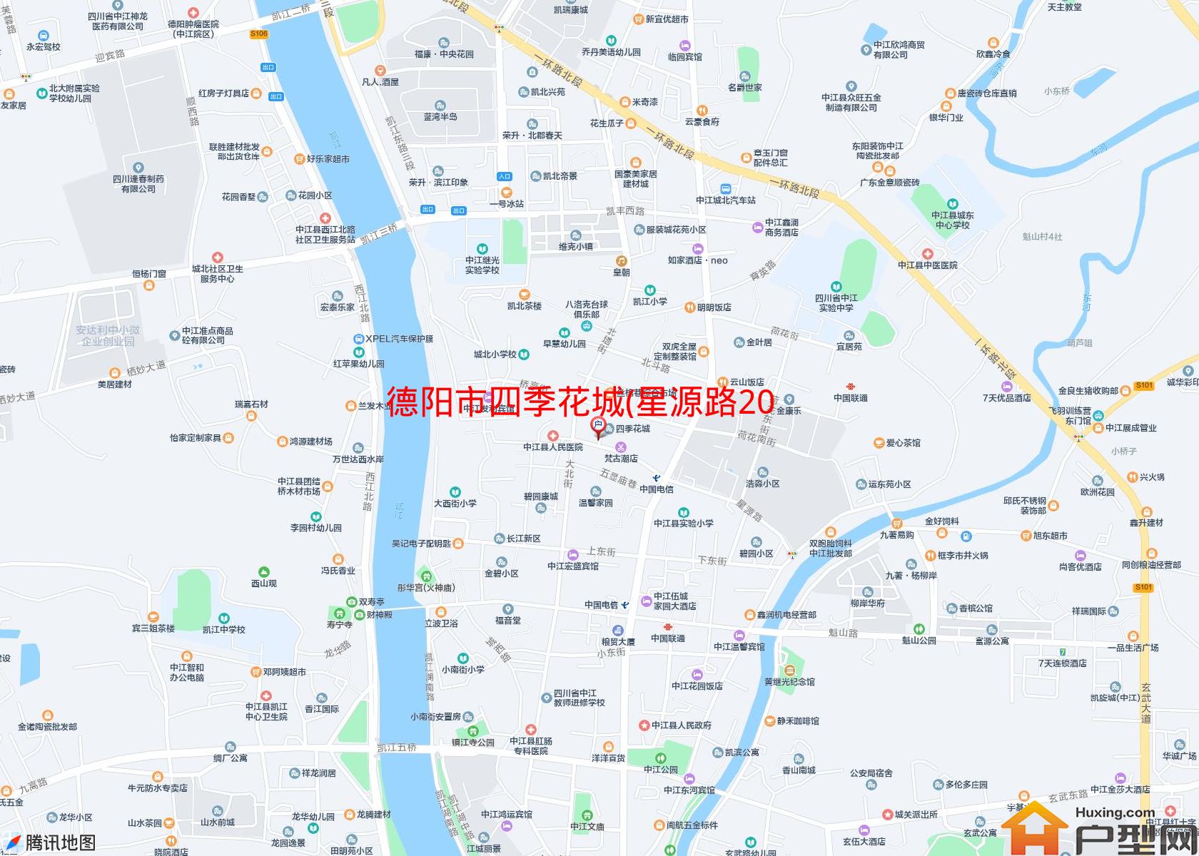 四季花城(星源路20号)小区 - 户型网