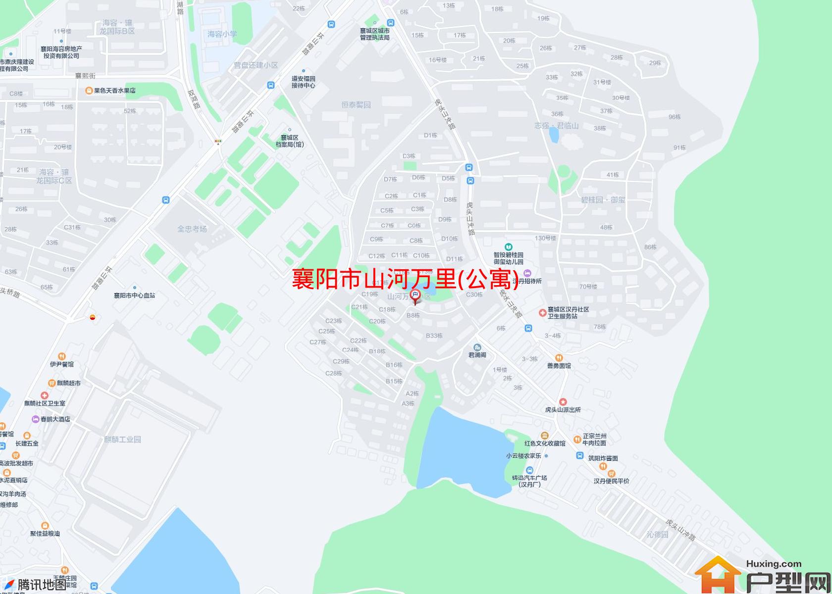 山河万里(公寓)小区 - 户型网