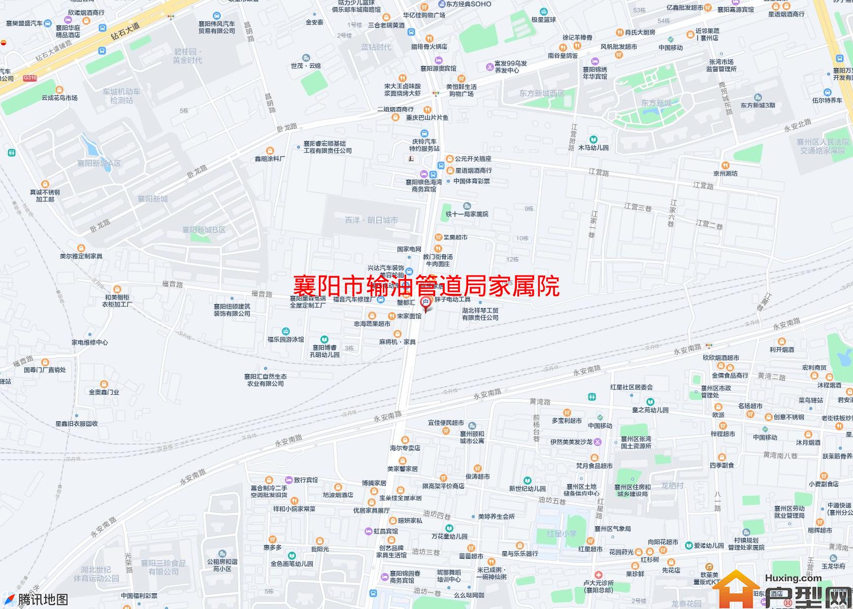输油管道局家属院小区 - 户型网