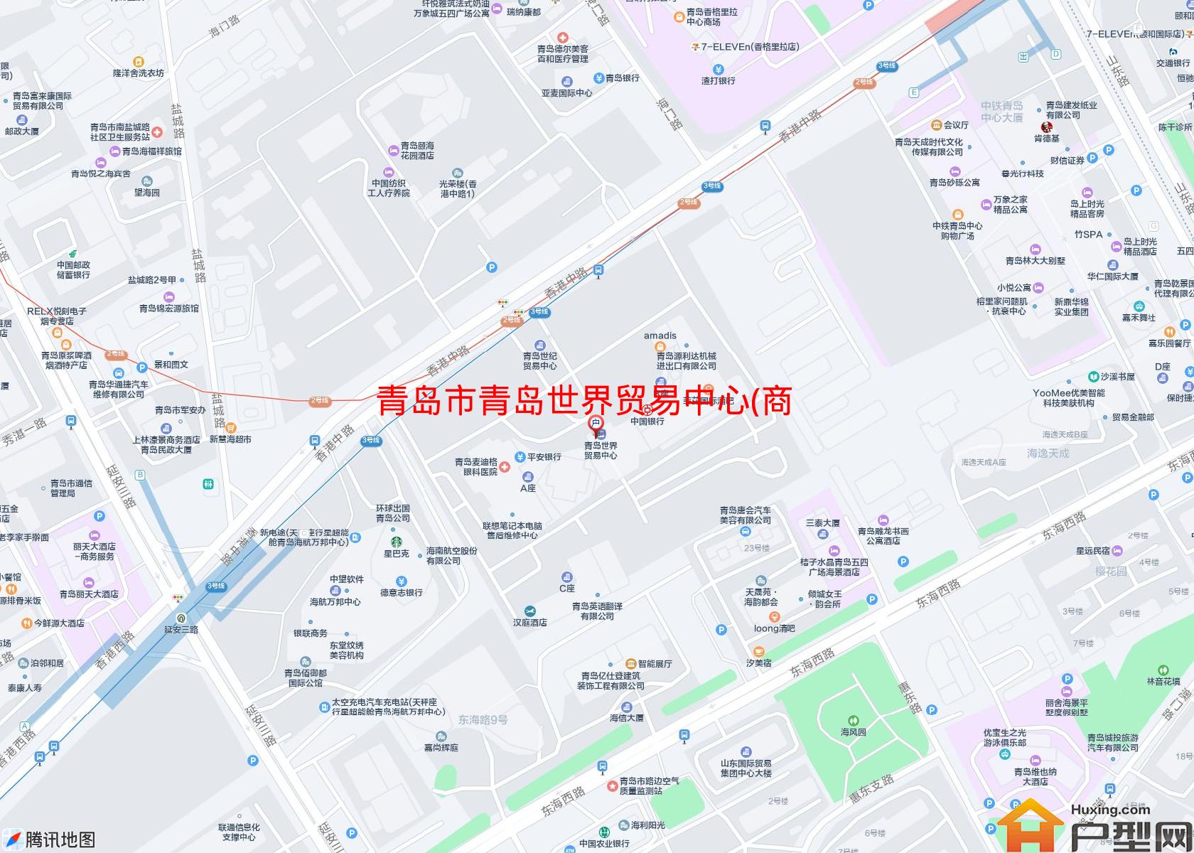 青岛世界贸易中心(商住楼)小区 - 户型网