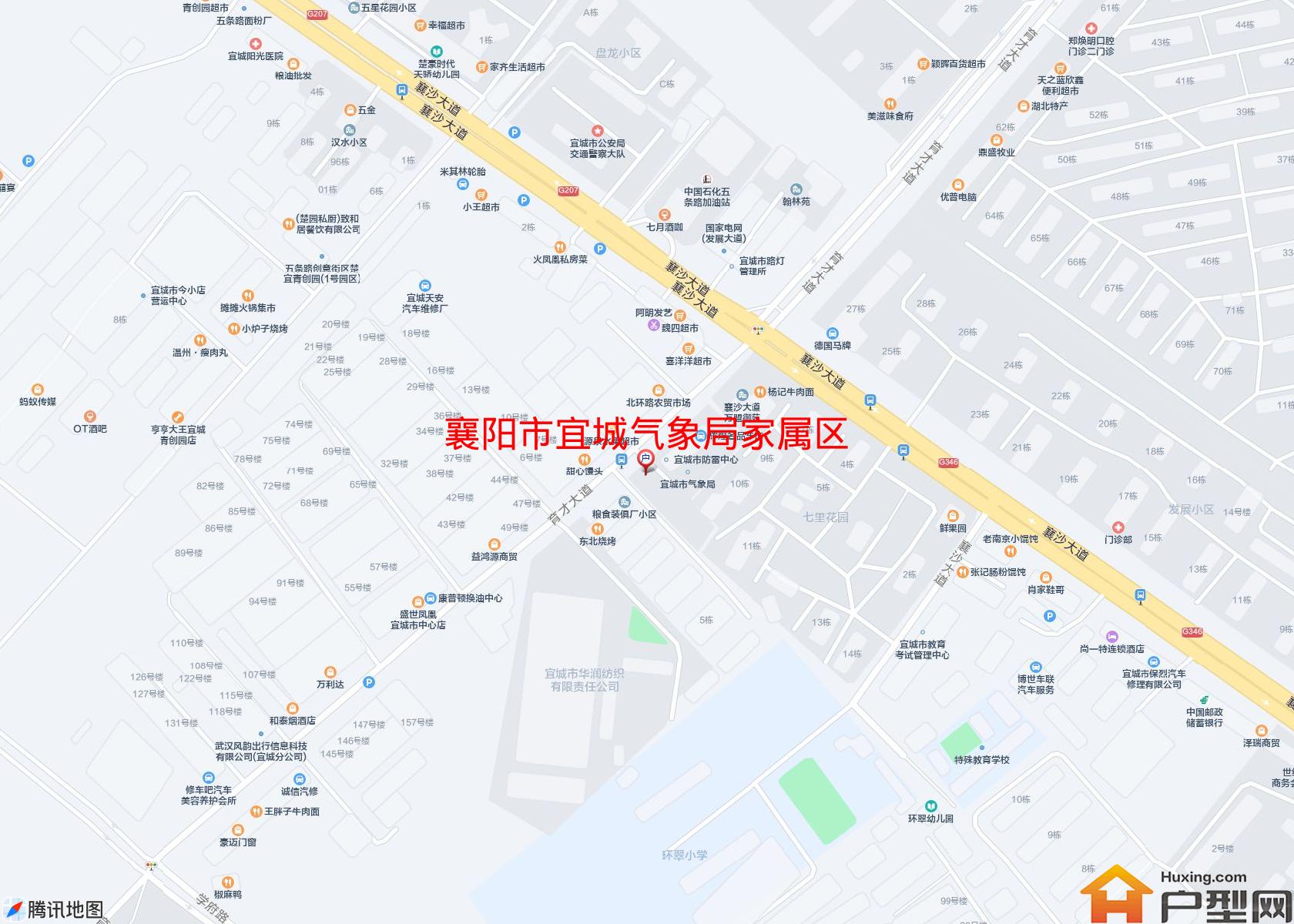 宜城气象局家属区小区 - 户型网