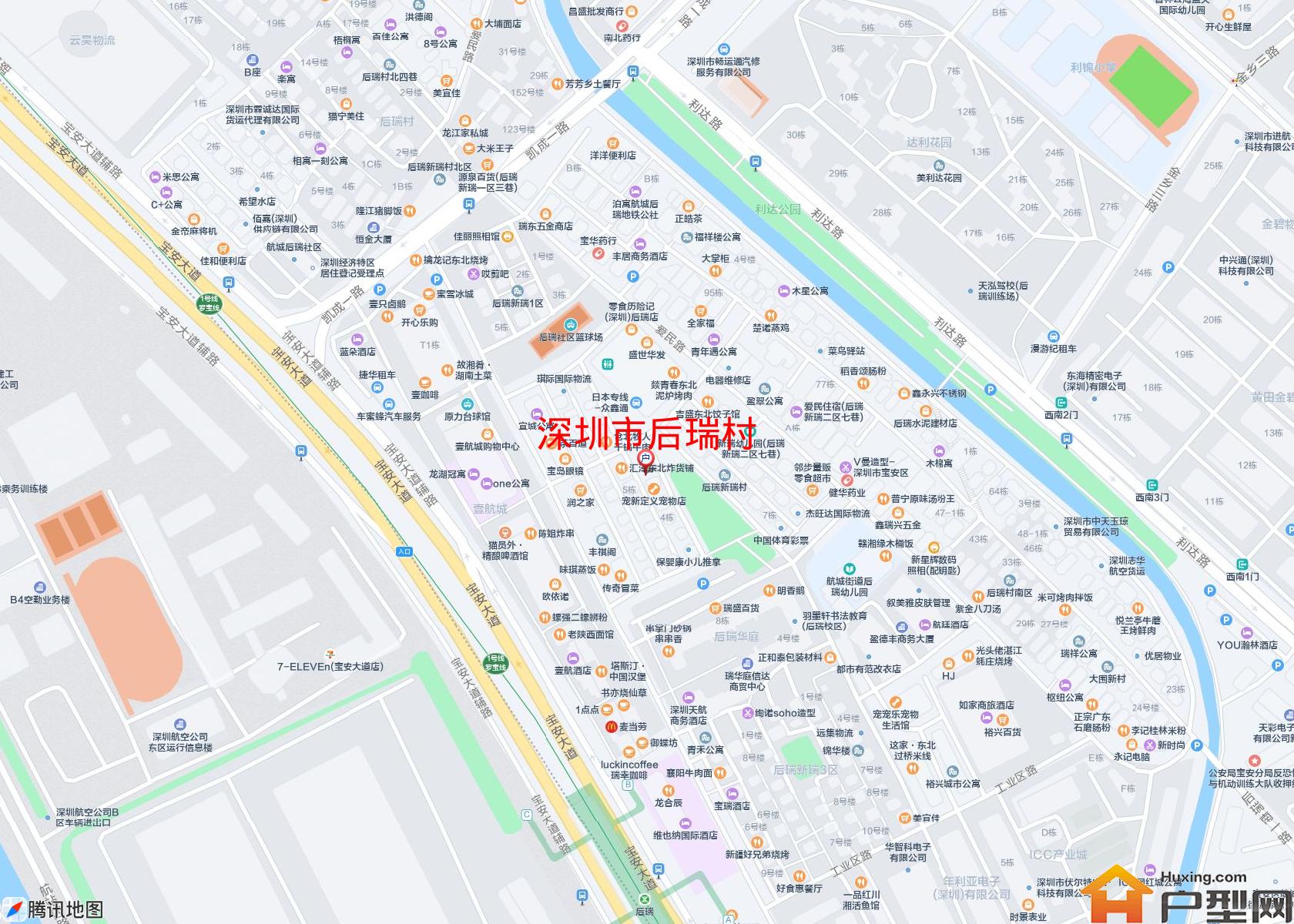后瑞村小区 - 户型网