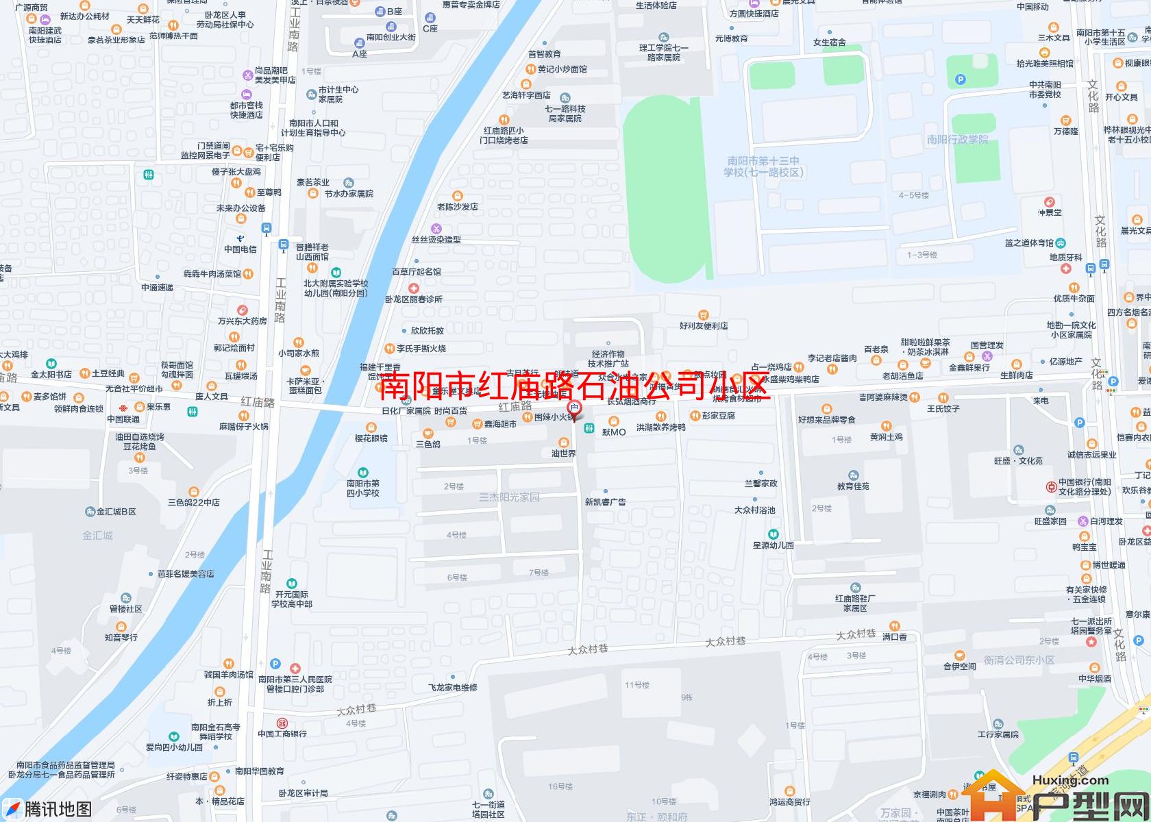 红庙路石油公司小区小区 - 户型网