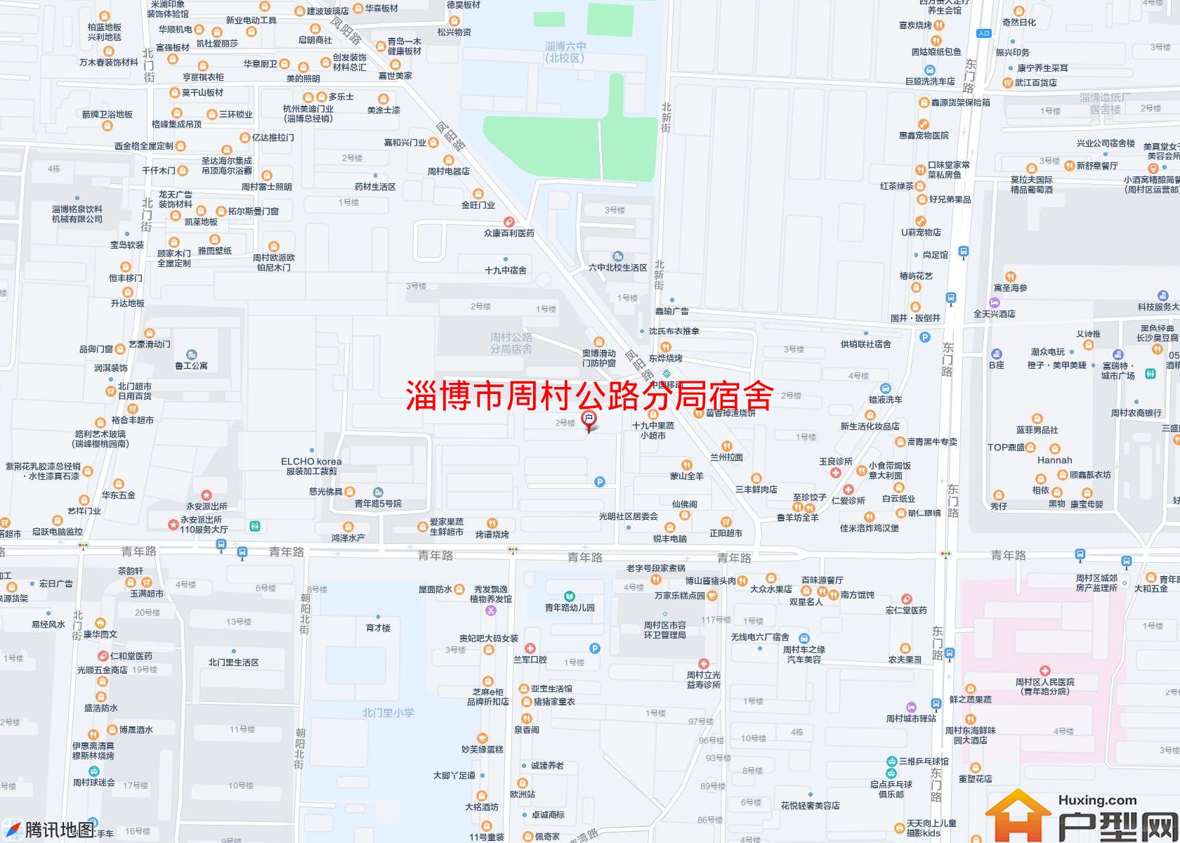 周村公路分局宿舍小区 - 户型网