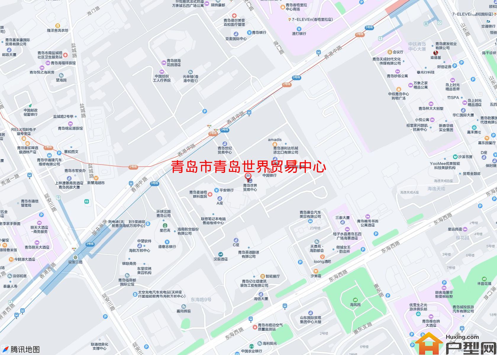 青岛世界贸易中心小区 - 户型网