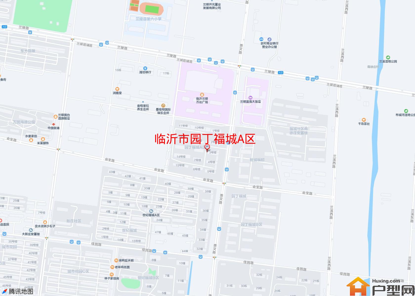 园丁福城A区小区 - 户型网