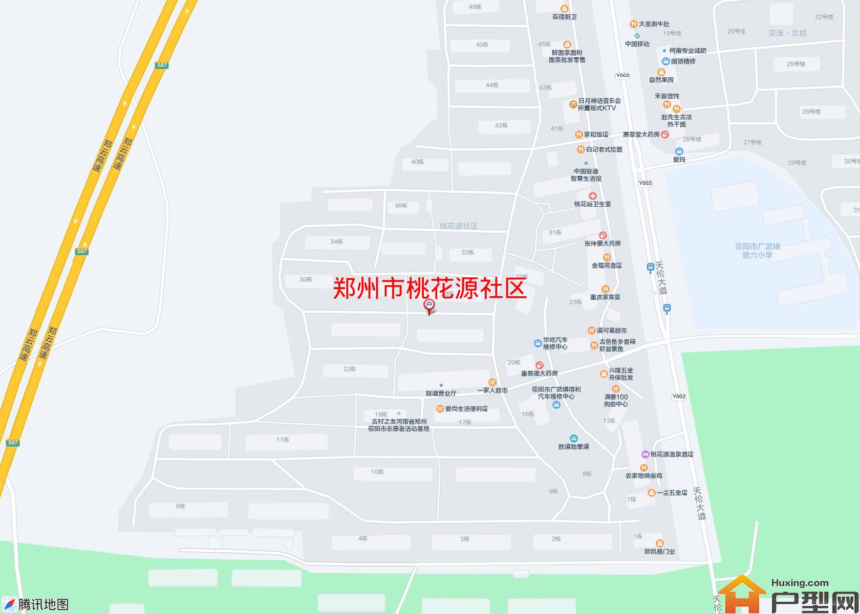 桃花源社区小区 - 户型网