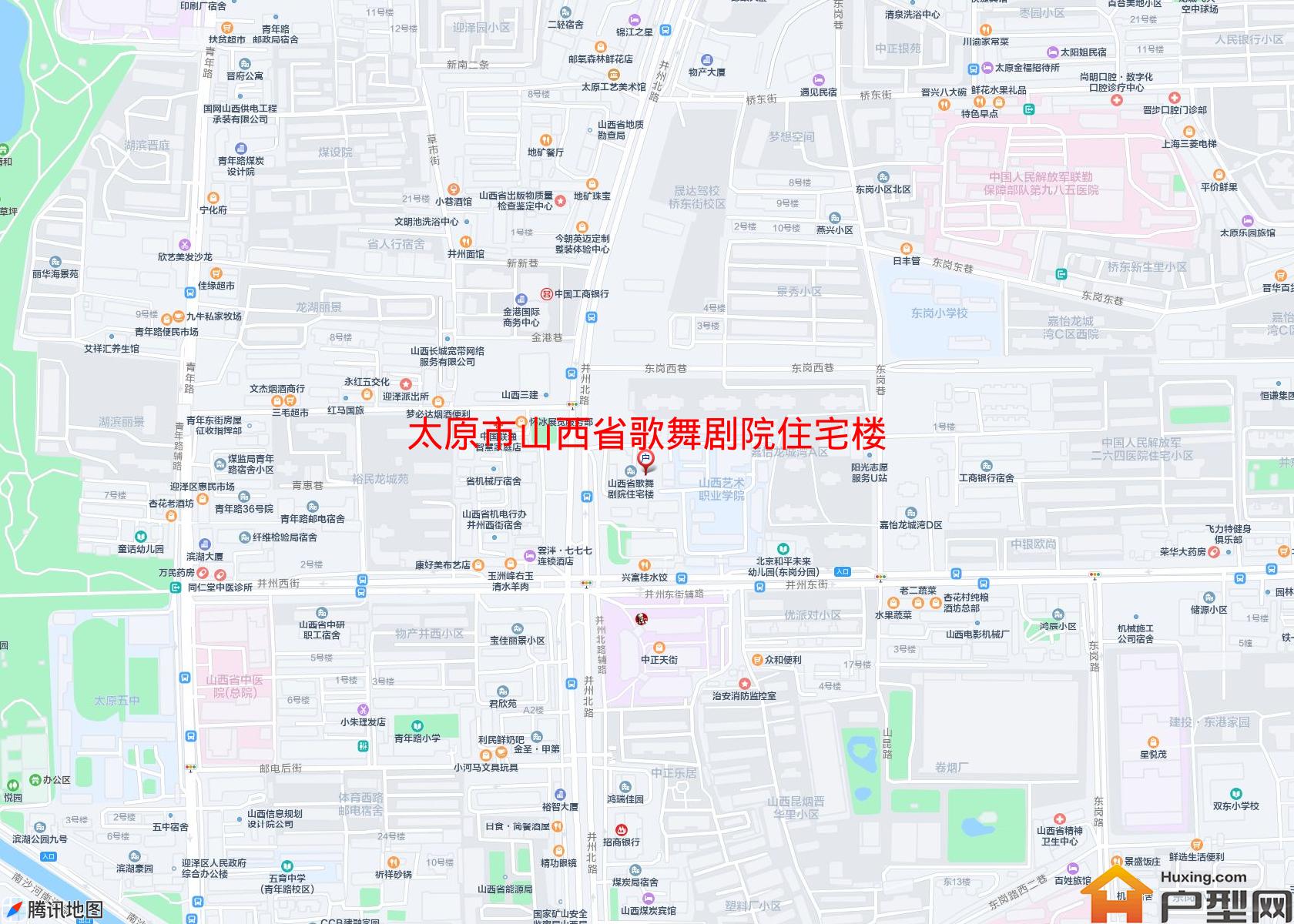 山西省歌舞剧院住宅楼小区 - 户型网