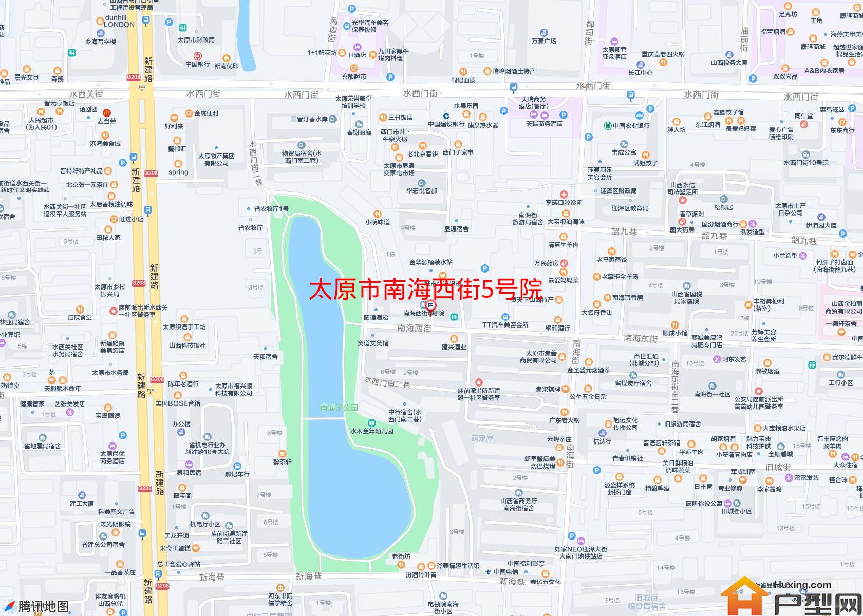 南海西街5号院小区 - 户型网