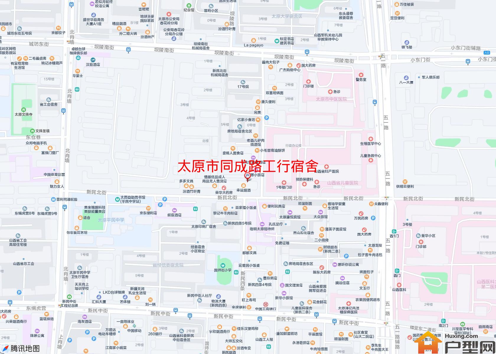 同成路工行宿舍小区 - 户型网