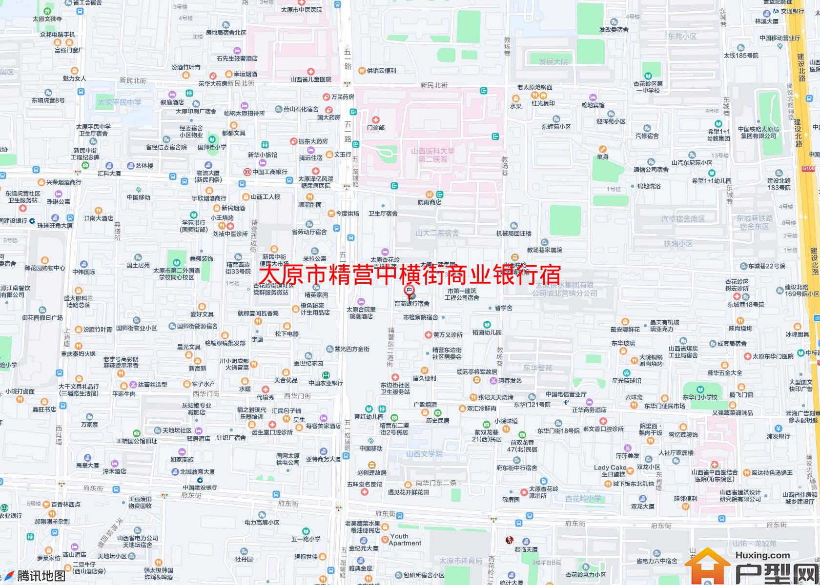 精营中横街商业银行宿舍小区 - 户型网
