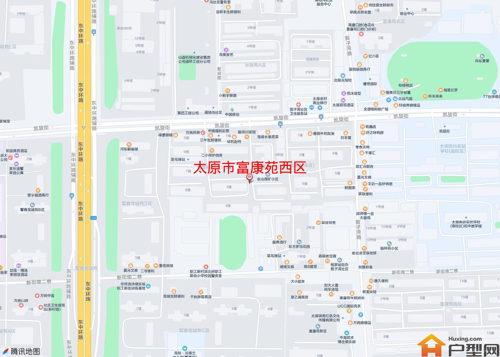 富康苑西区小区 - 户型网