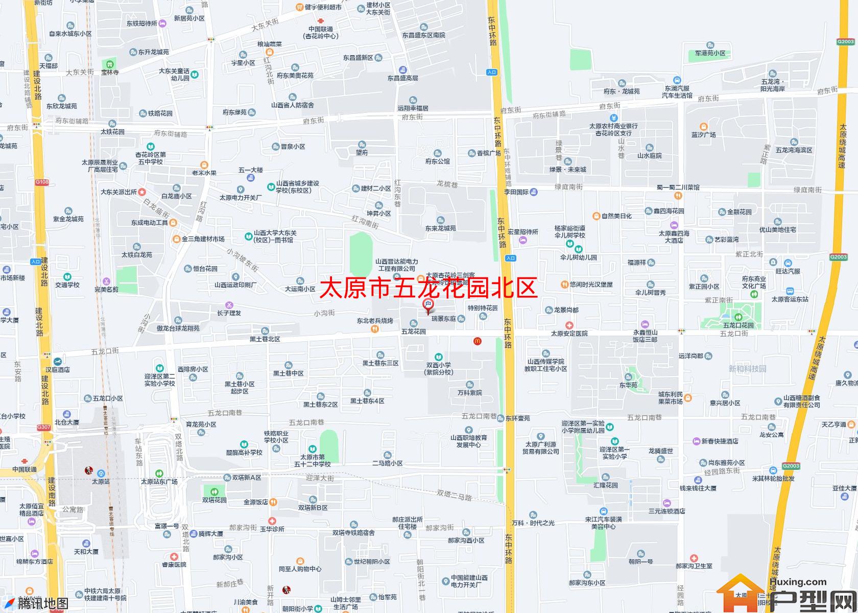 五龙花园北区小区 - 户型网