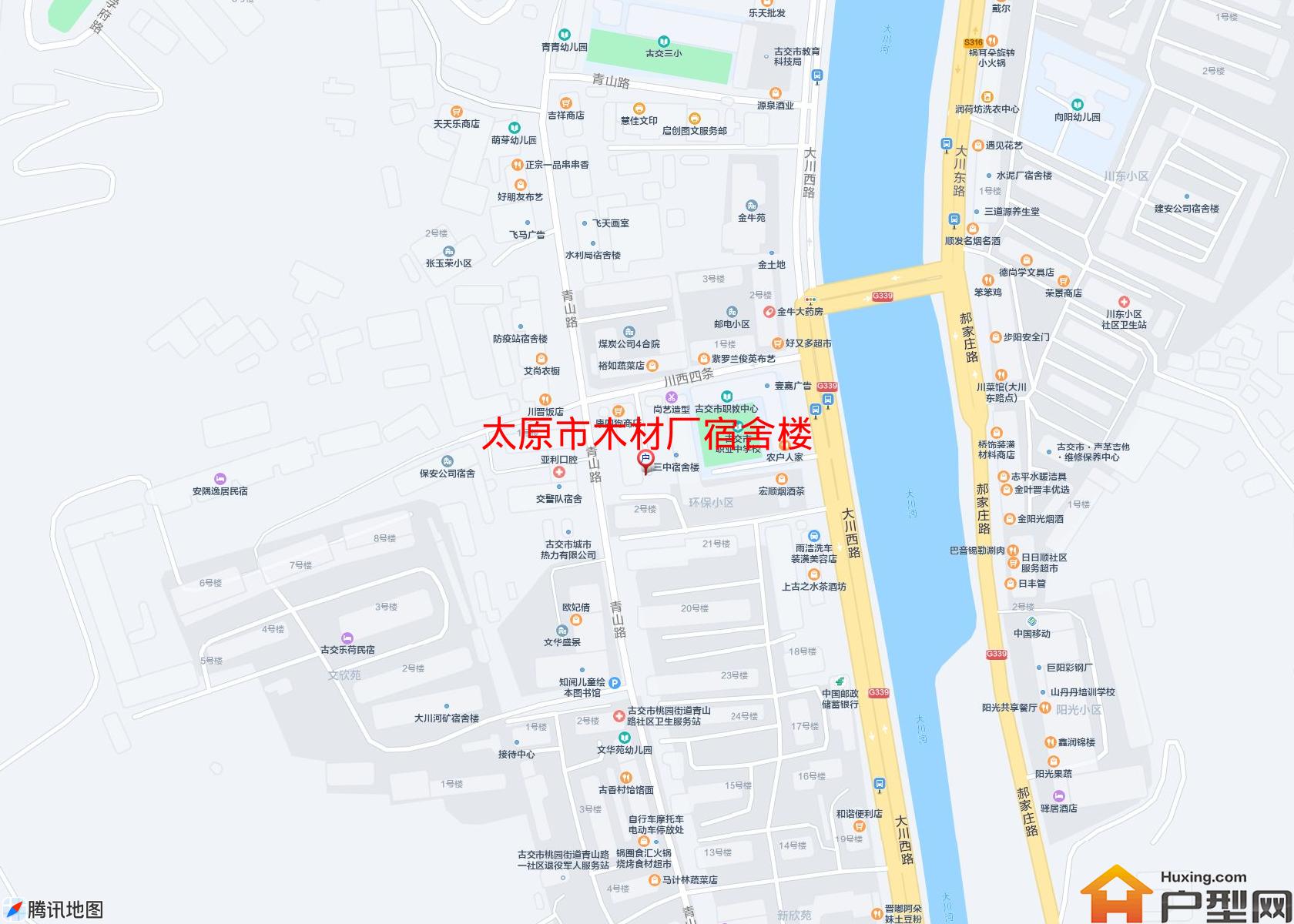 木材厂宿舍楼小区 - 户型网