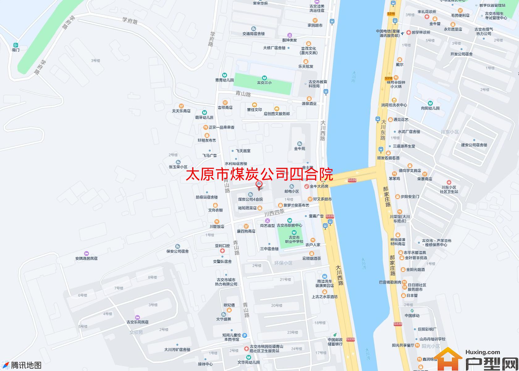 煤炭公司四合院小区 - 户型网