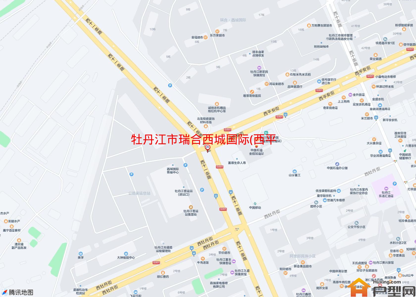 瑞合西城国际(西平安街)小区 - 户型网