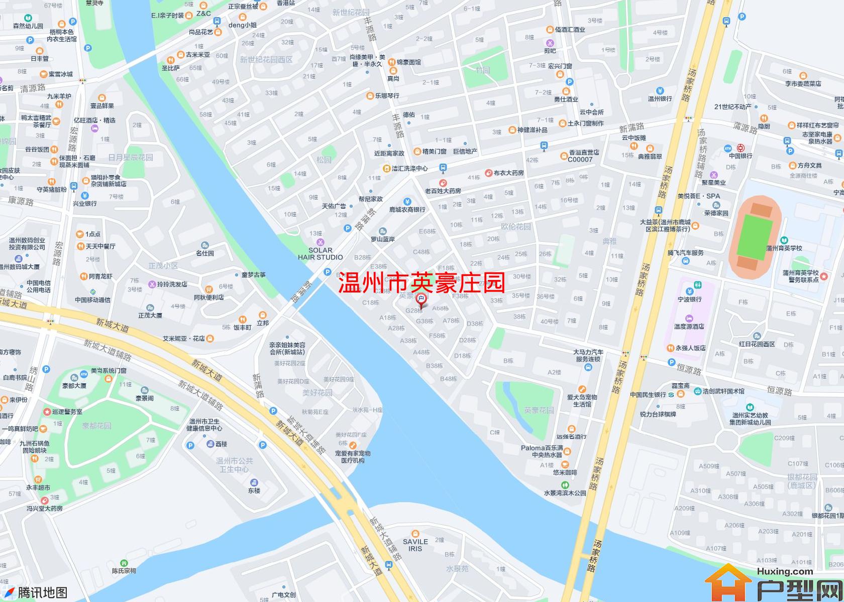 英豪庄园小区 - 户型网