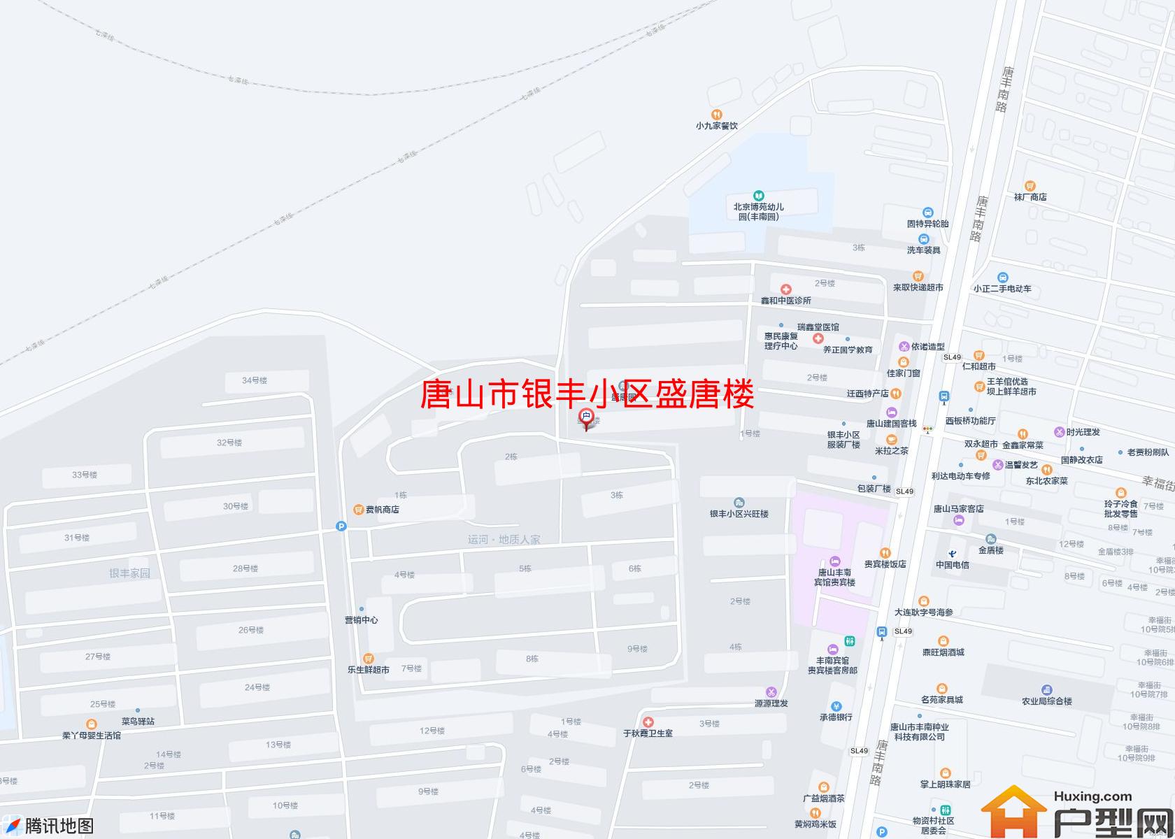银丰小区盛唐楼小区 - 户型网