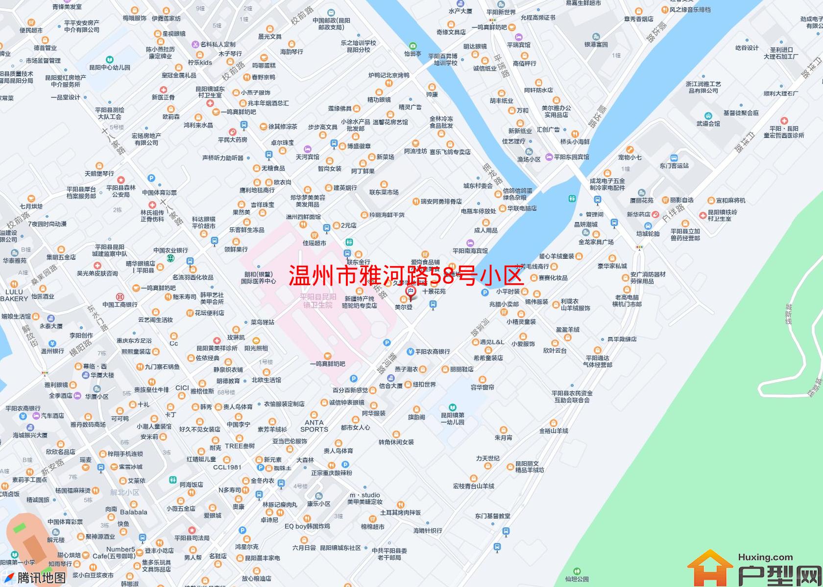 雅河路58号小区小区 - 户型网