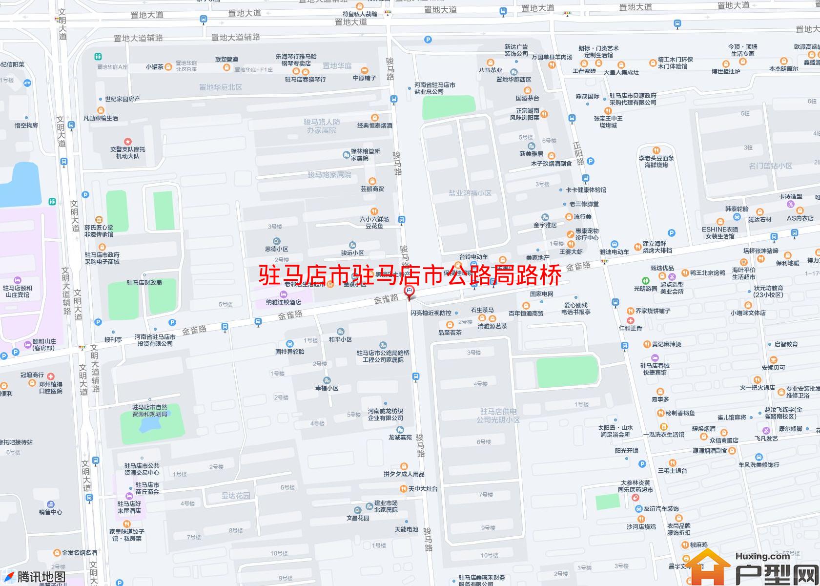 驻马店市公路局路桥工程公司家属院(金雀路)小区 - 户型网