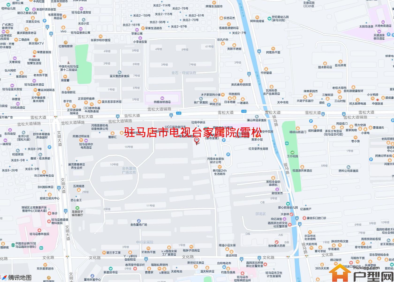 电视台家属院(雪松大道1048号)小区 - 户型网