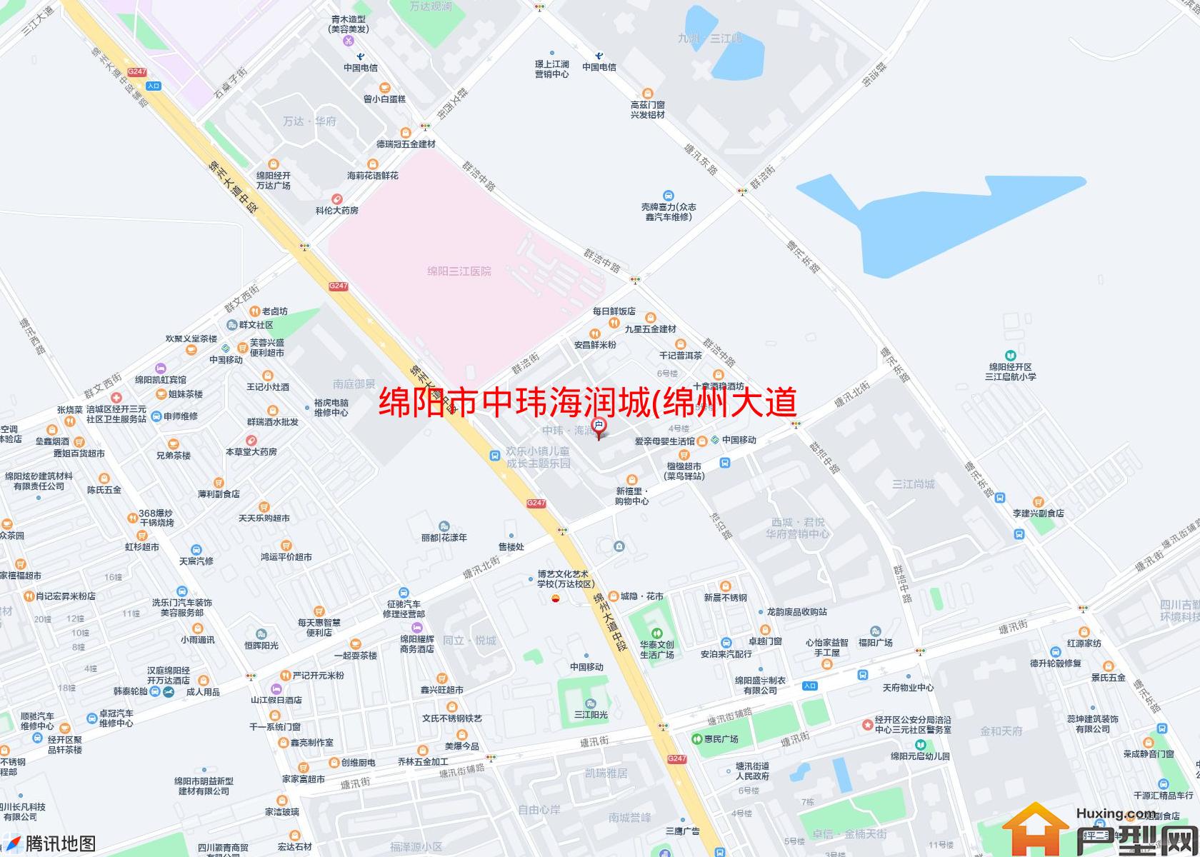 中玮海润城(绵州大道中段)小区 - 户型网