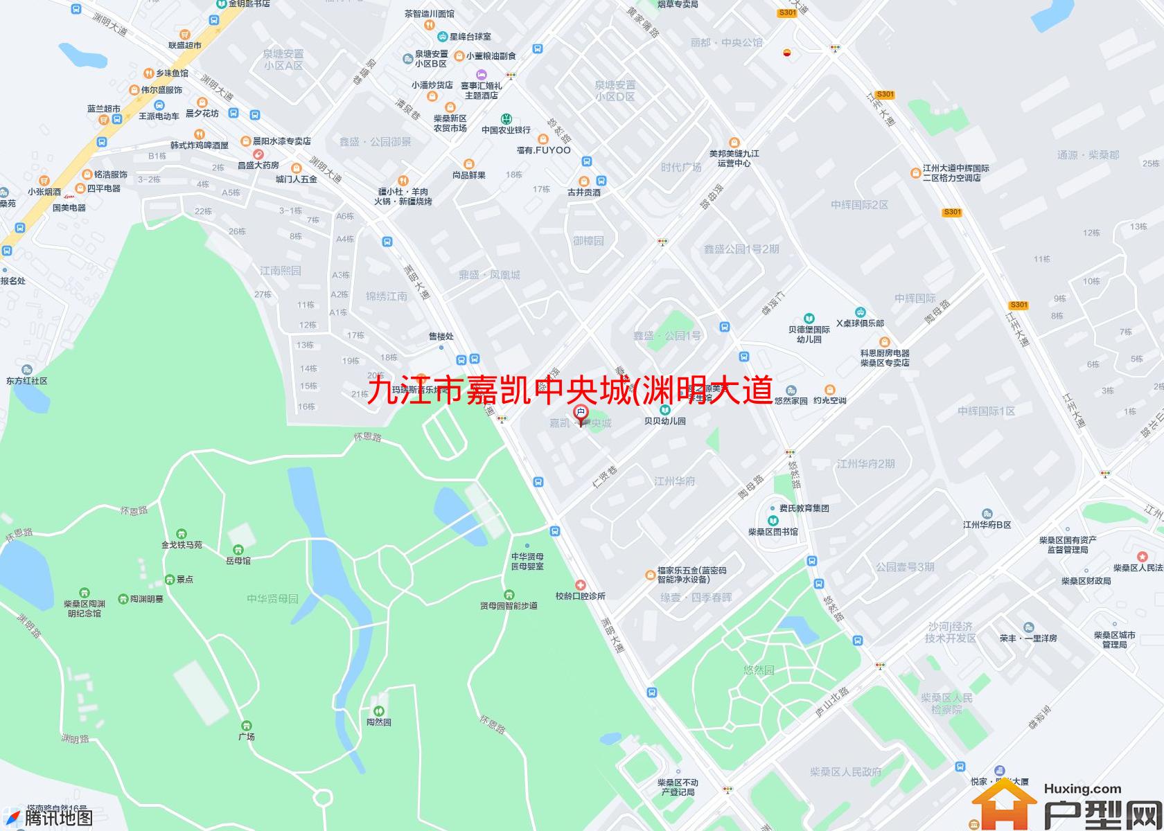 嘉凯中央城(渊明大道)小区 - 户型网