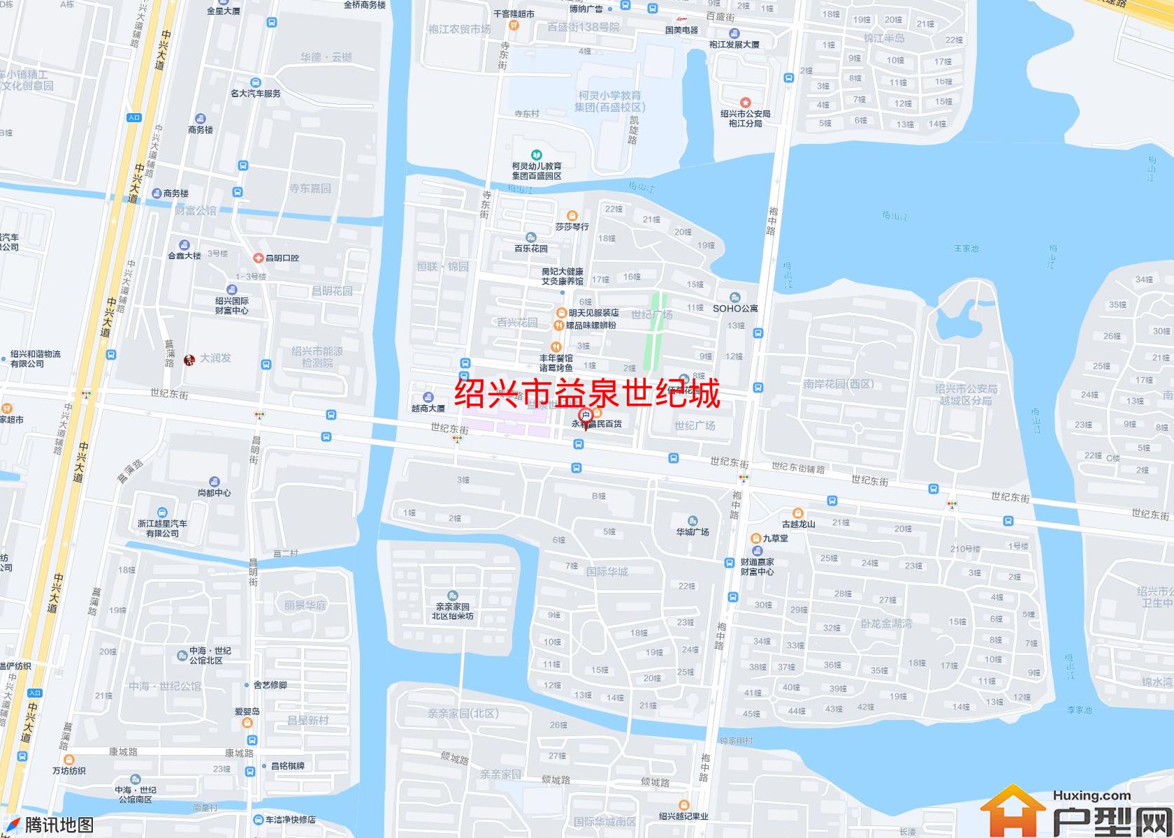 益泉世纪城小区 - 户型网