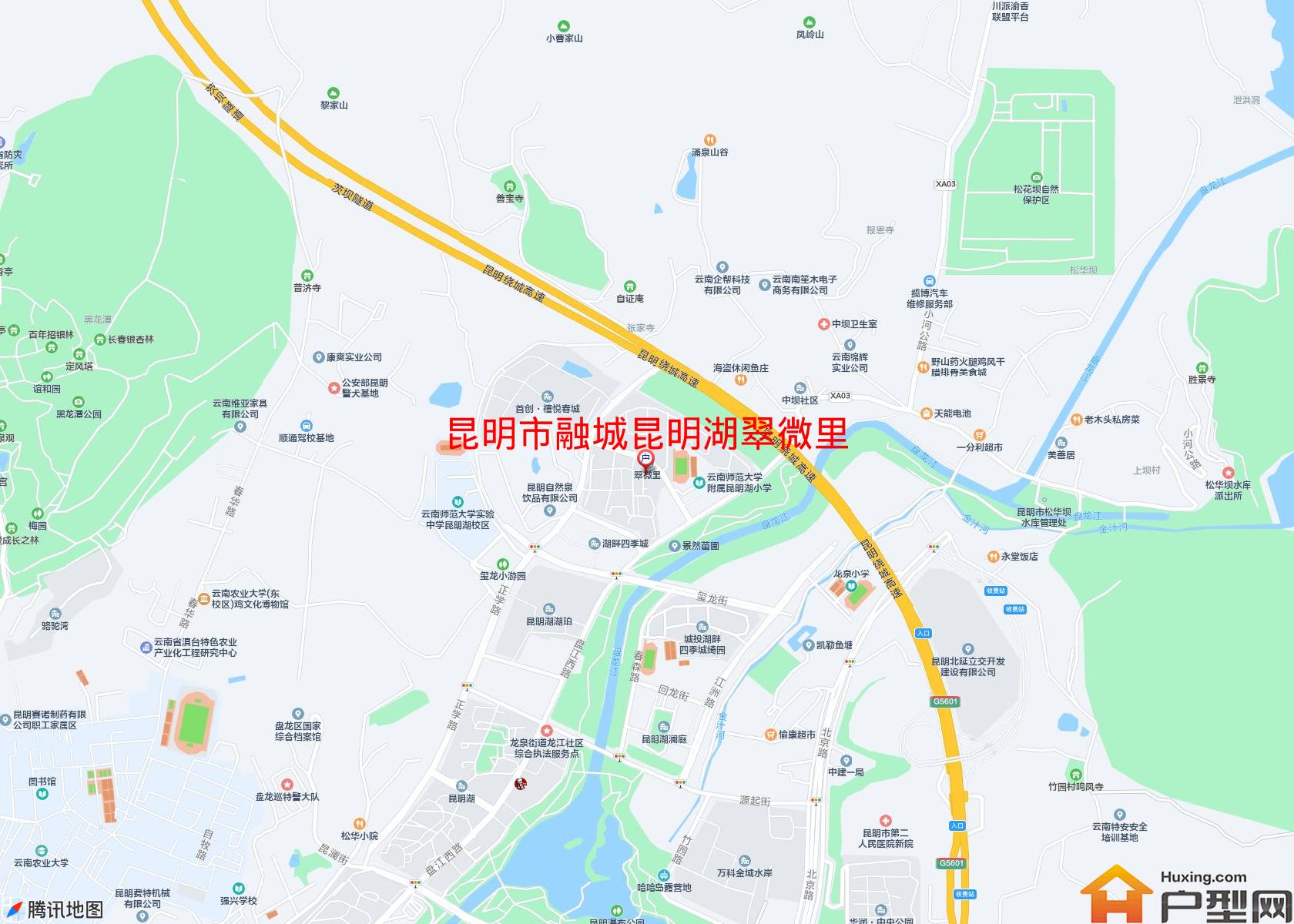 融城昆明湖翠微里小区 - 户型网