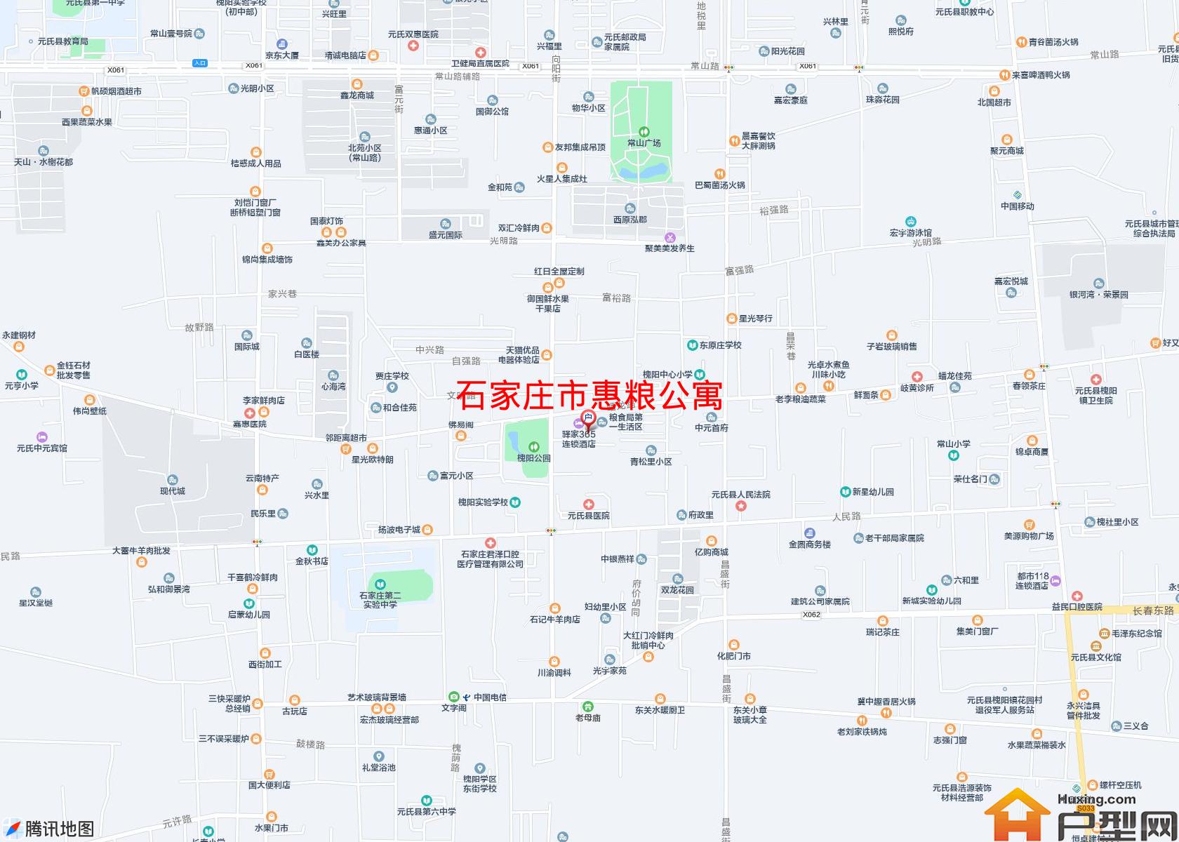 惠粮公寓小区 - 户型网