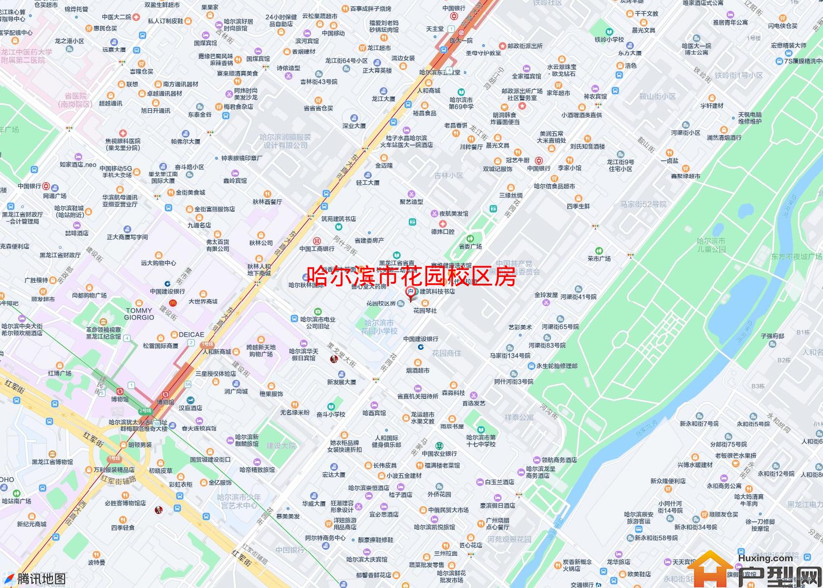花园校区房小区 - 户型网