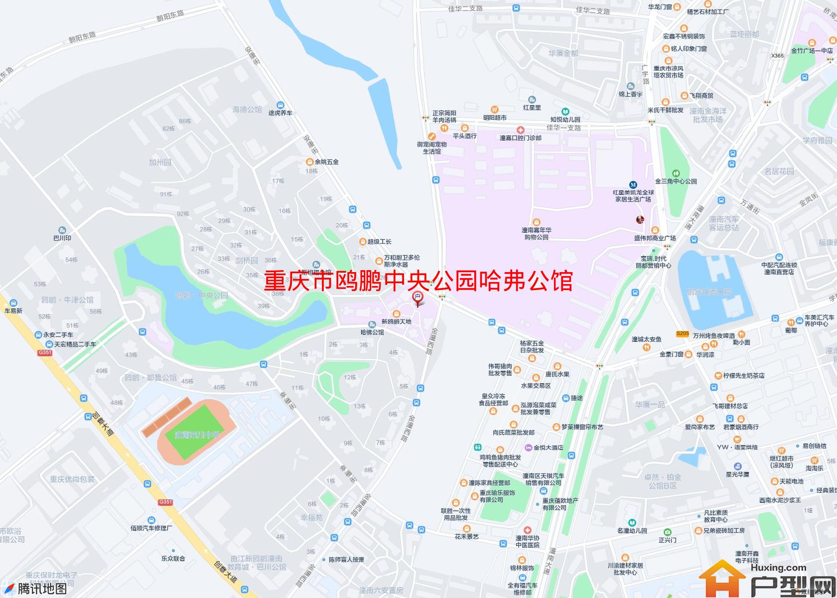 鸥鹏中央公园哈弗公馆小区 - 户型网