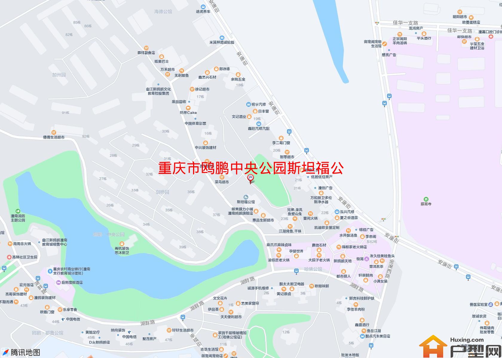 鸥鹏中央公园斯坦福公馆小区 - 户型网