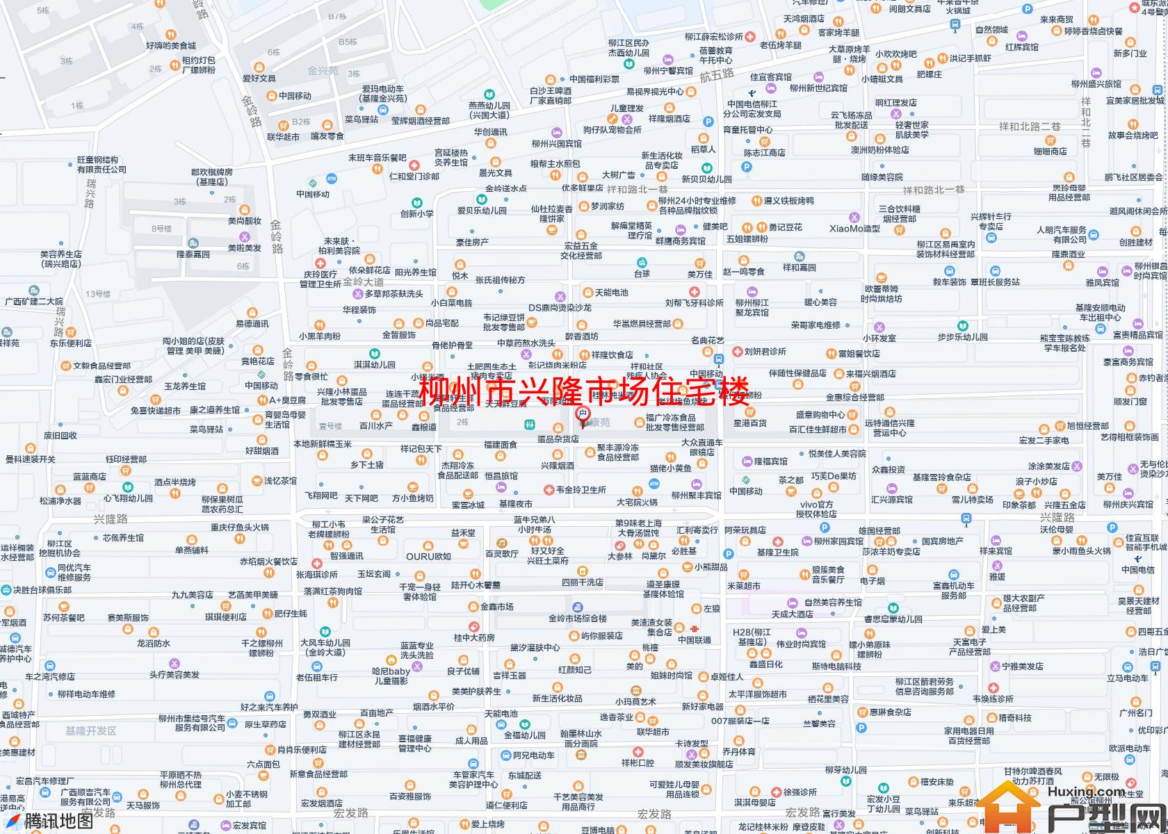 兴隆市场住宅楼小区 - 户型网