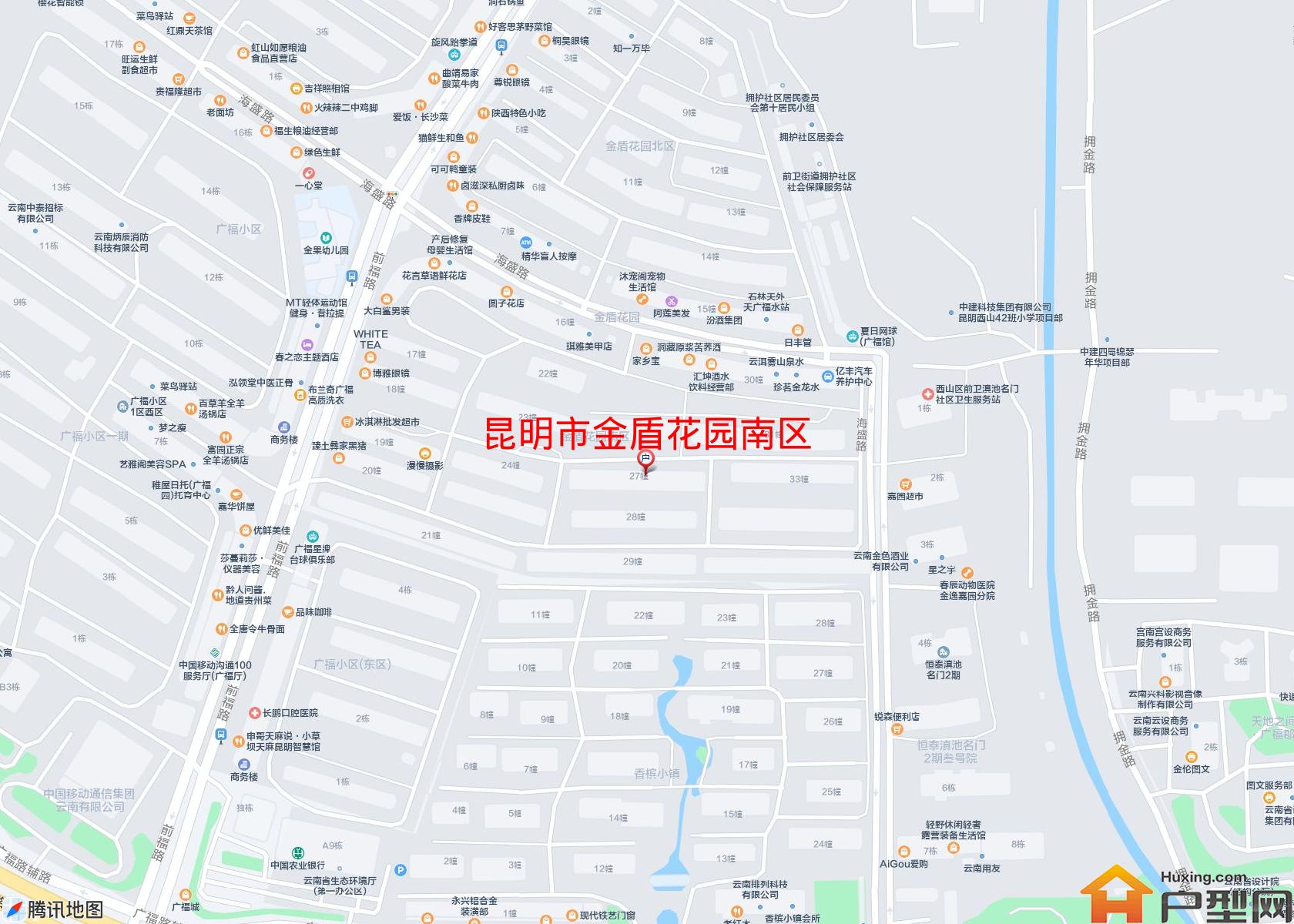 金盾花园南区小区 - 户型网