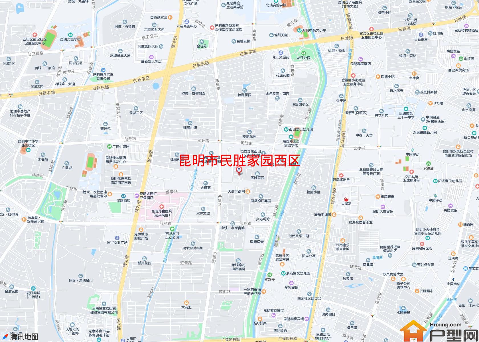 民胜家园西区小区 - 户型网