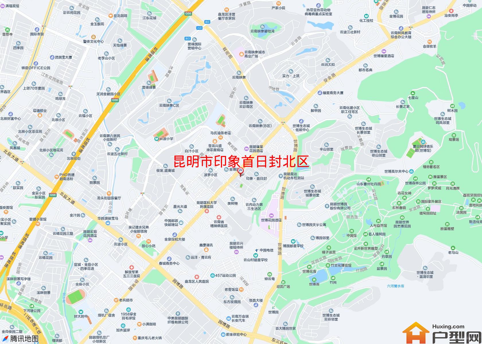 印象首日封北区小区 - 户型网