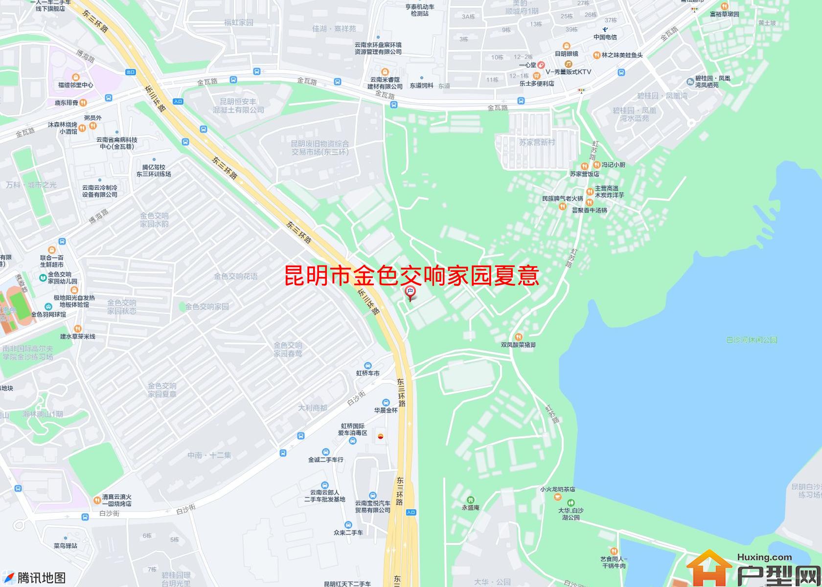 金色交响家园夏意小区 - 户型网
