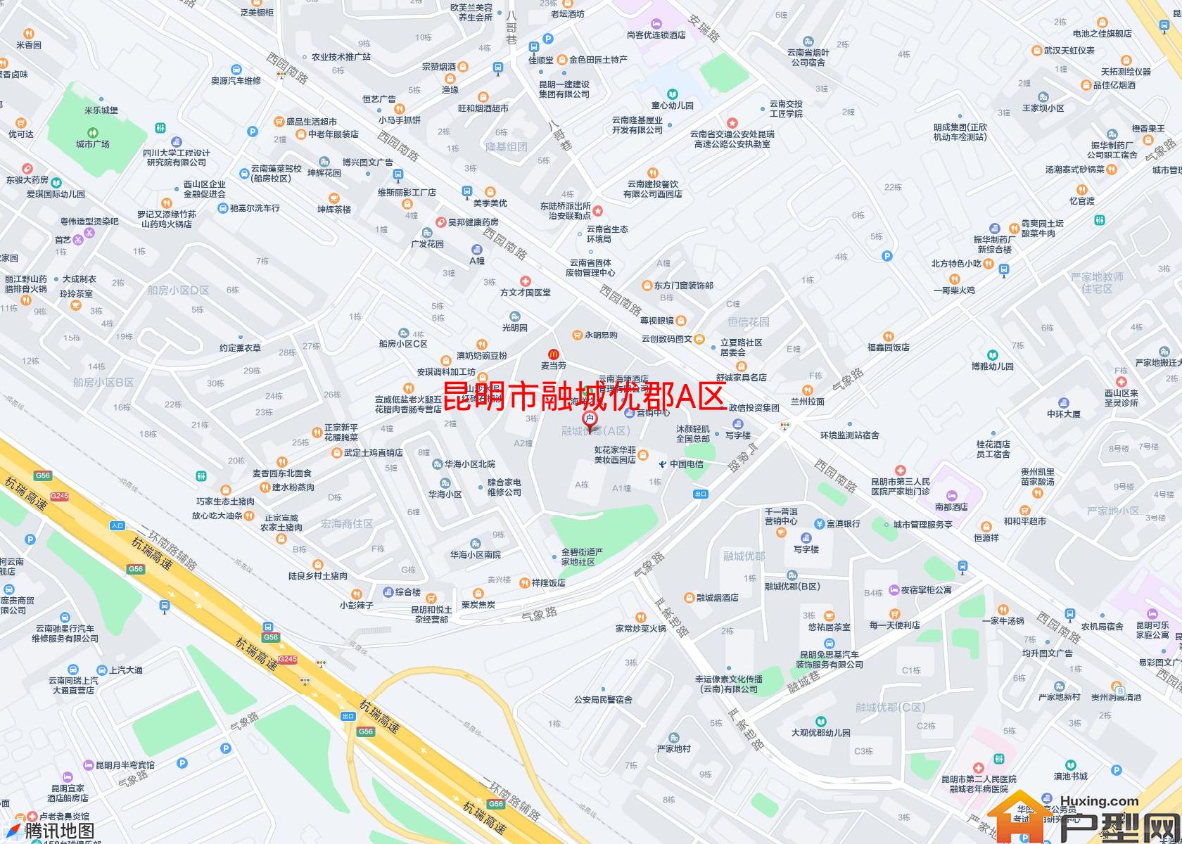 融城优郡A区小区 - 户型网