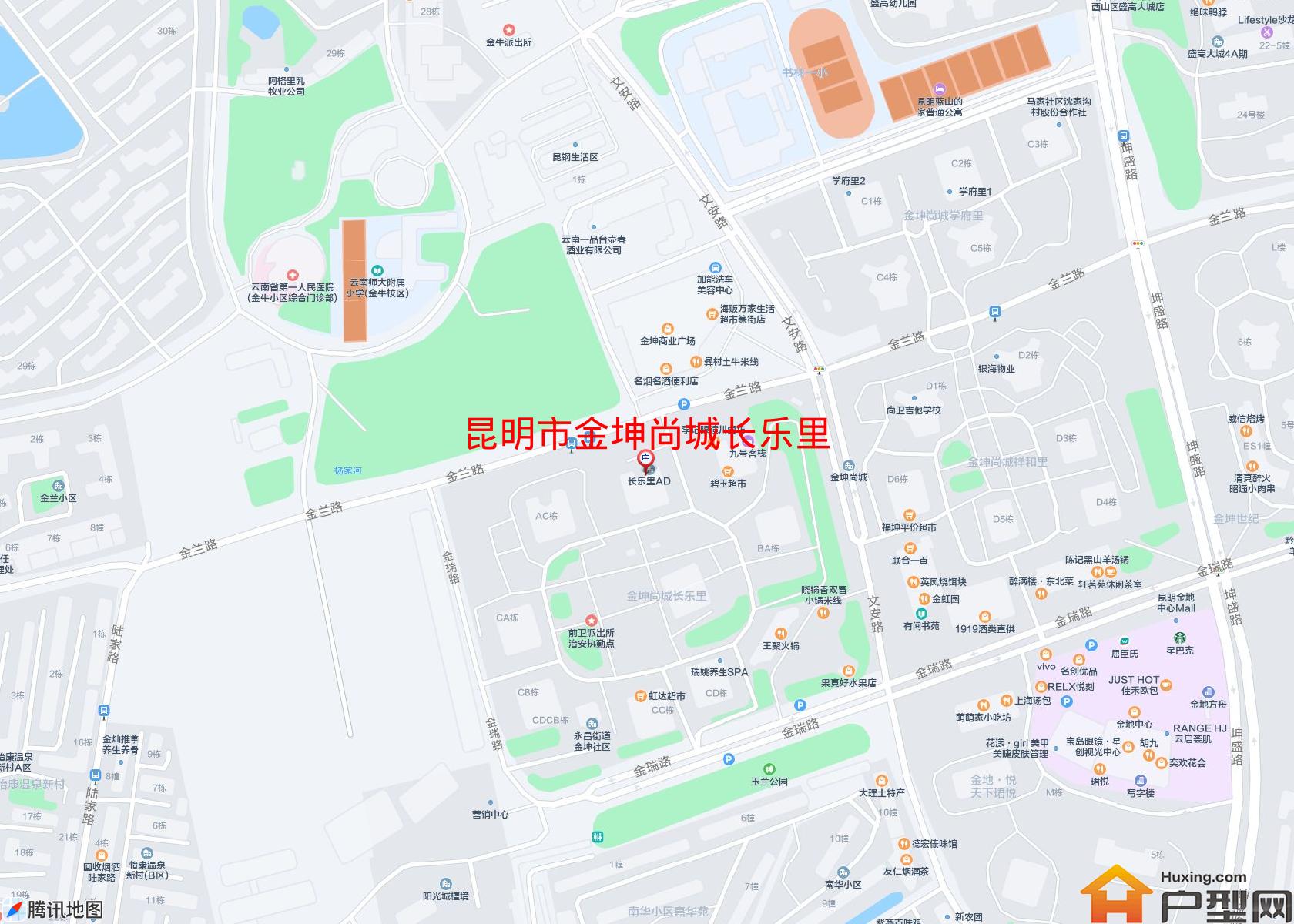 金坤尚城长乐里小区 - 户型网