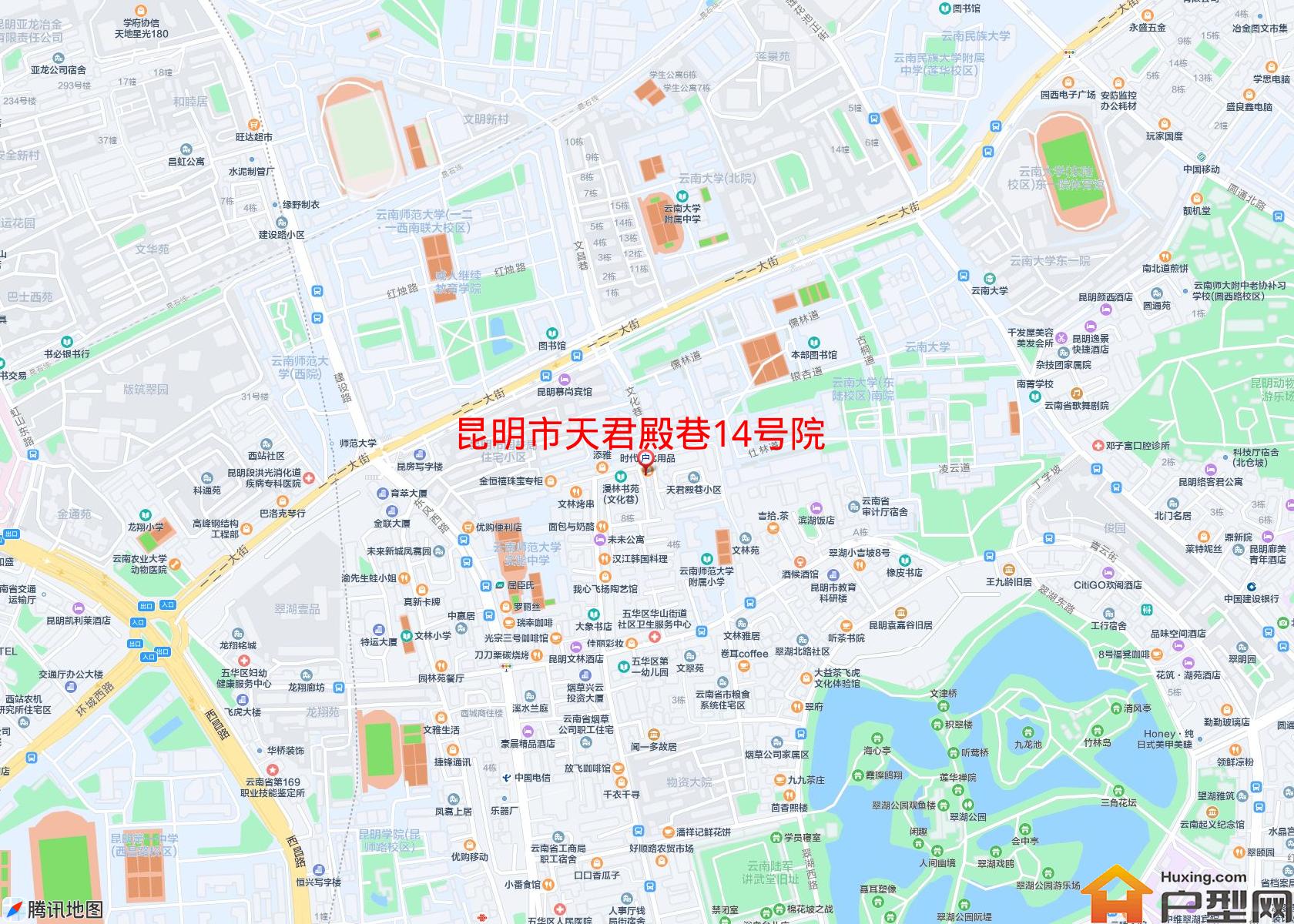 天君殿巷14号院小区 - 户型网