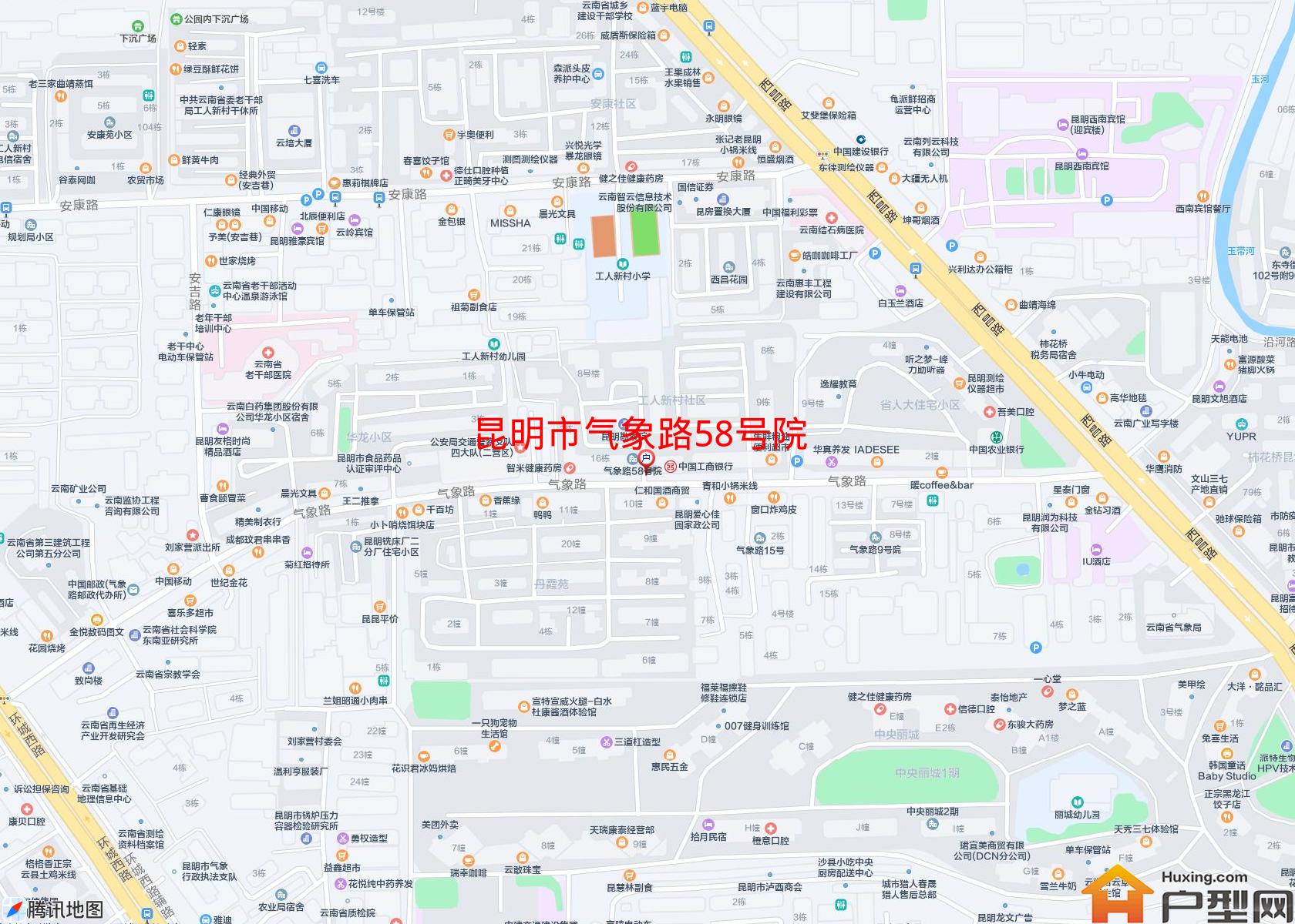 气象路58号院小区 - 户型网