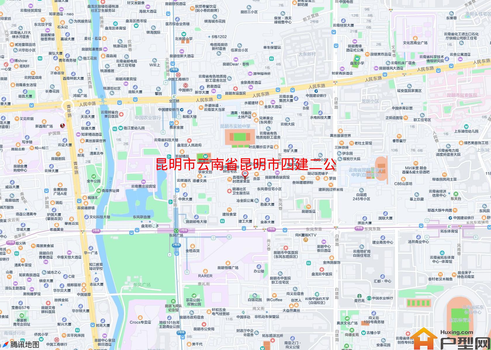 云南省昆明市四建二公司住宅区小区 - 户型网