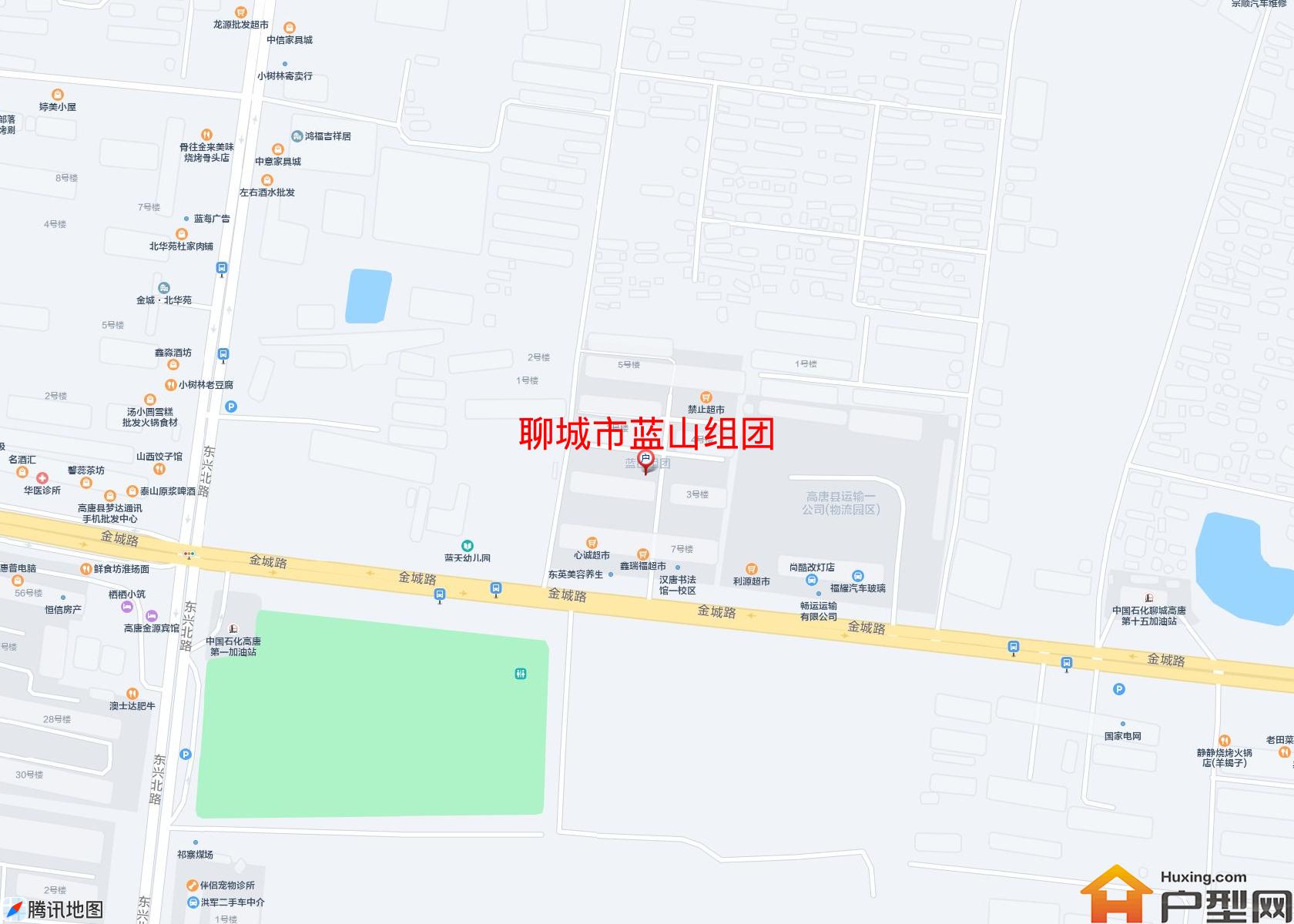 蓝山组团小区 - 户型网