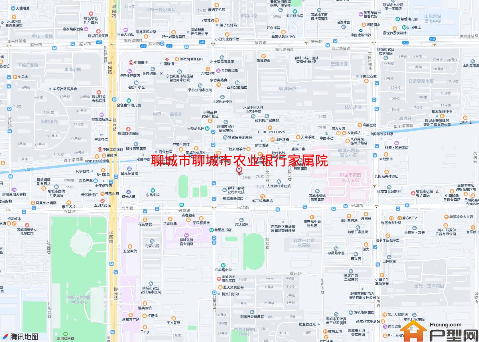 聊城市农业银行家属院小区 - 户型网
