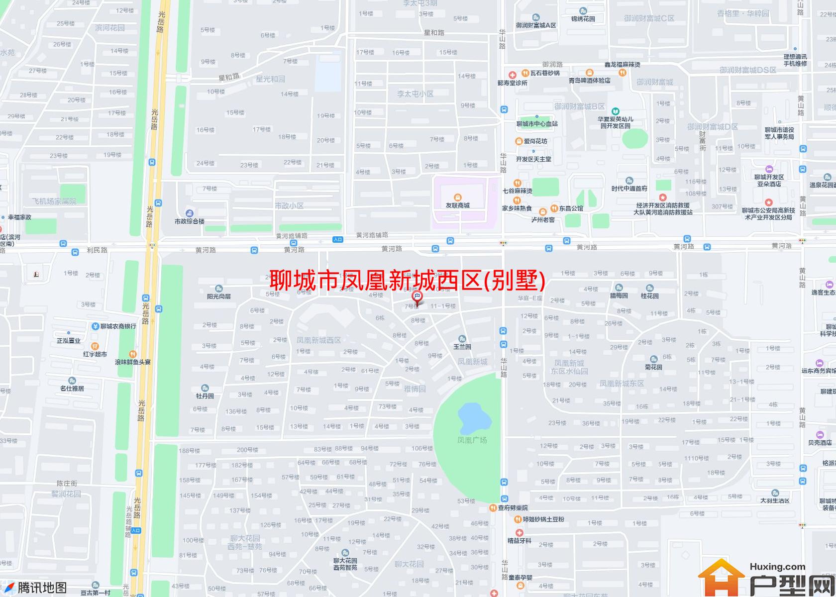 凤凰新城西区(别墅)小区 - 户型网
