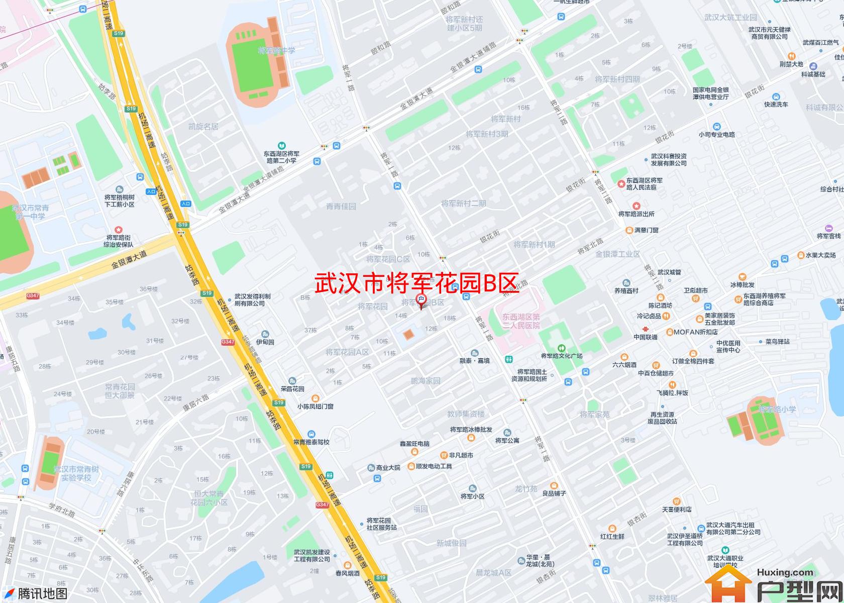 将军花园B区小区 - 户型网