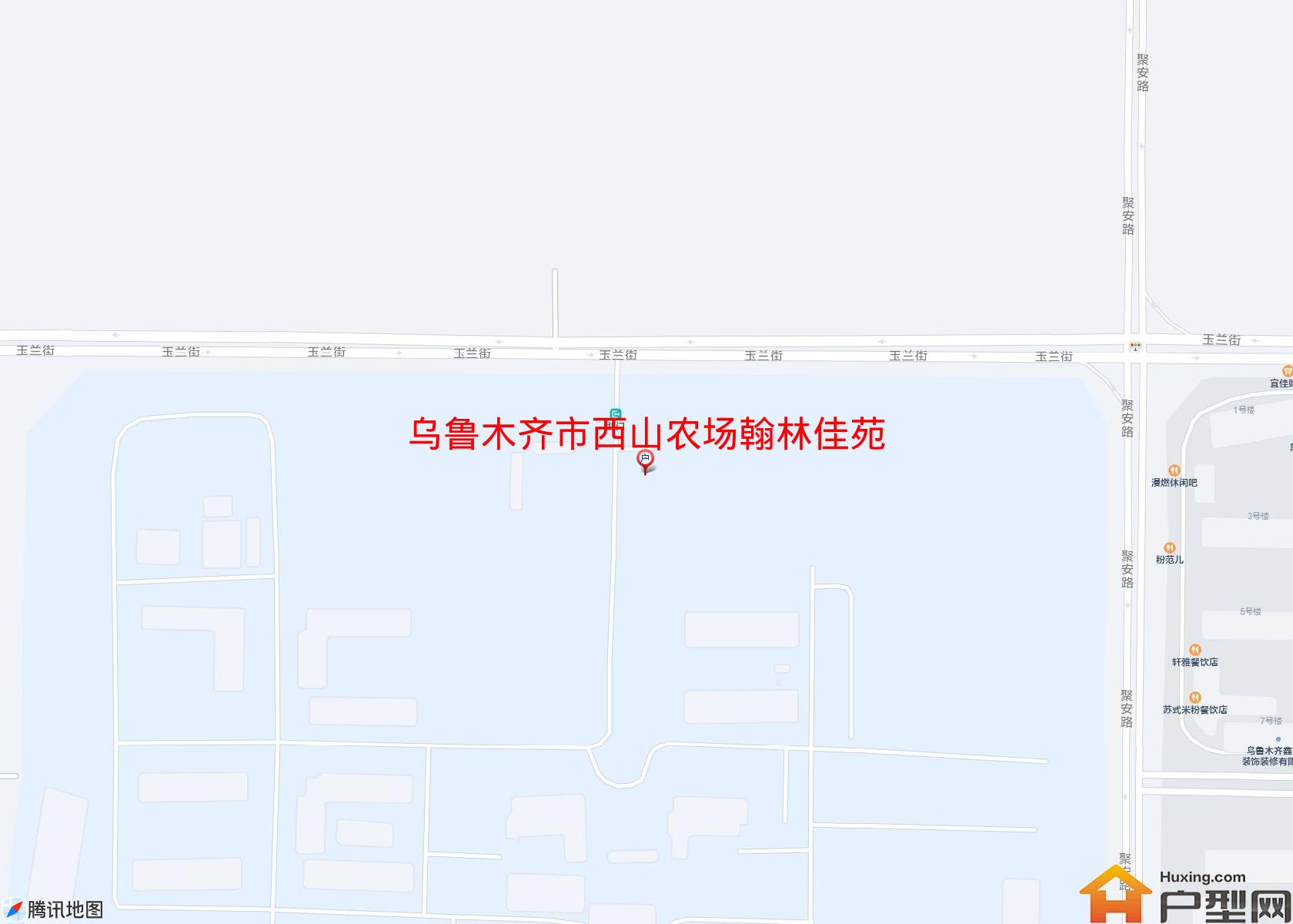 西山农场翰林佳苑小区小区 - 户型网
