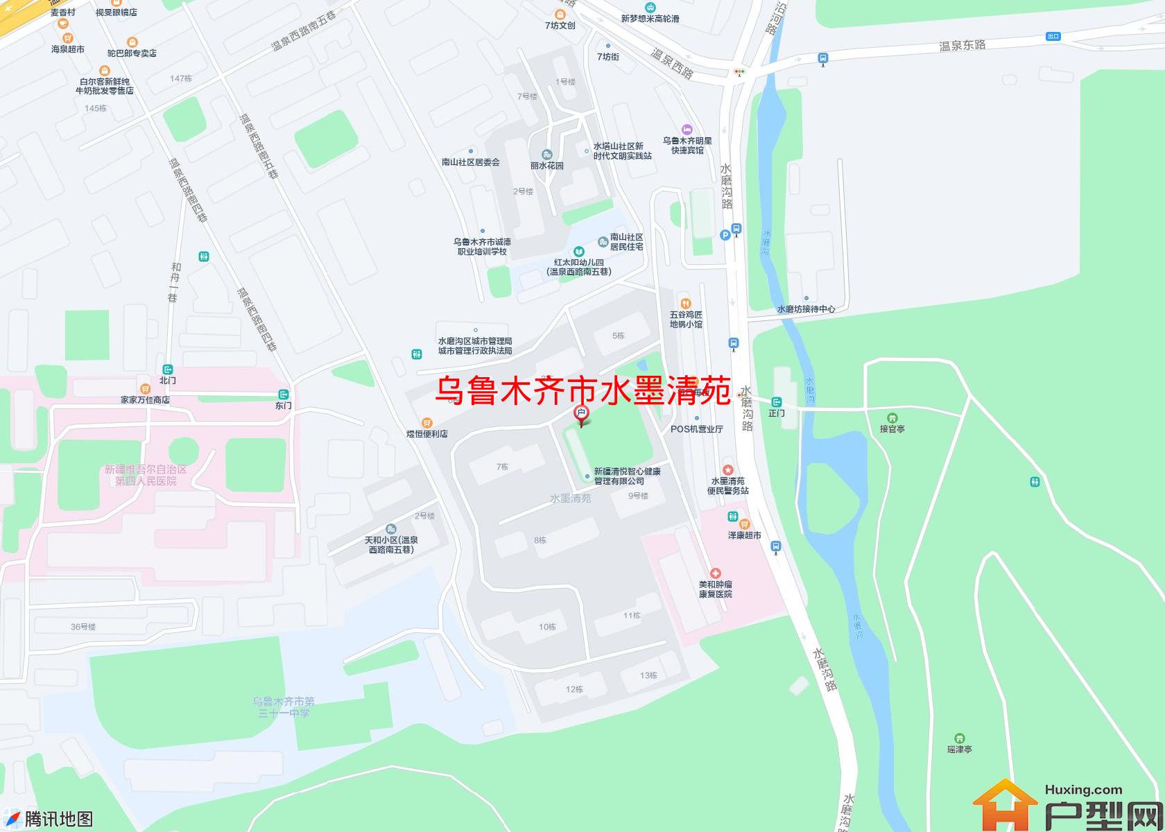 水墨清苑小区 - 户型网
