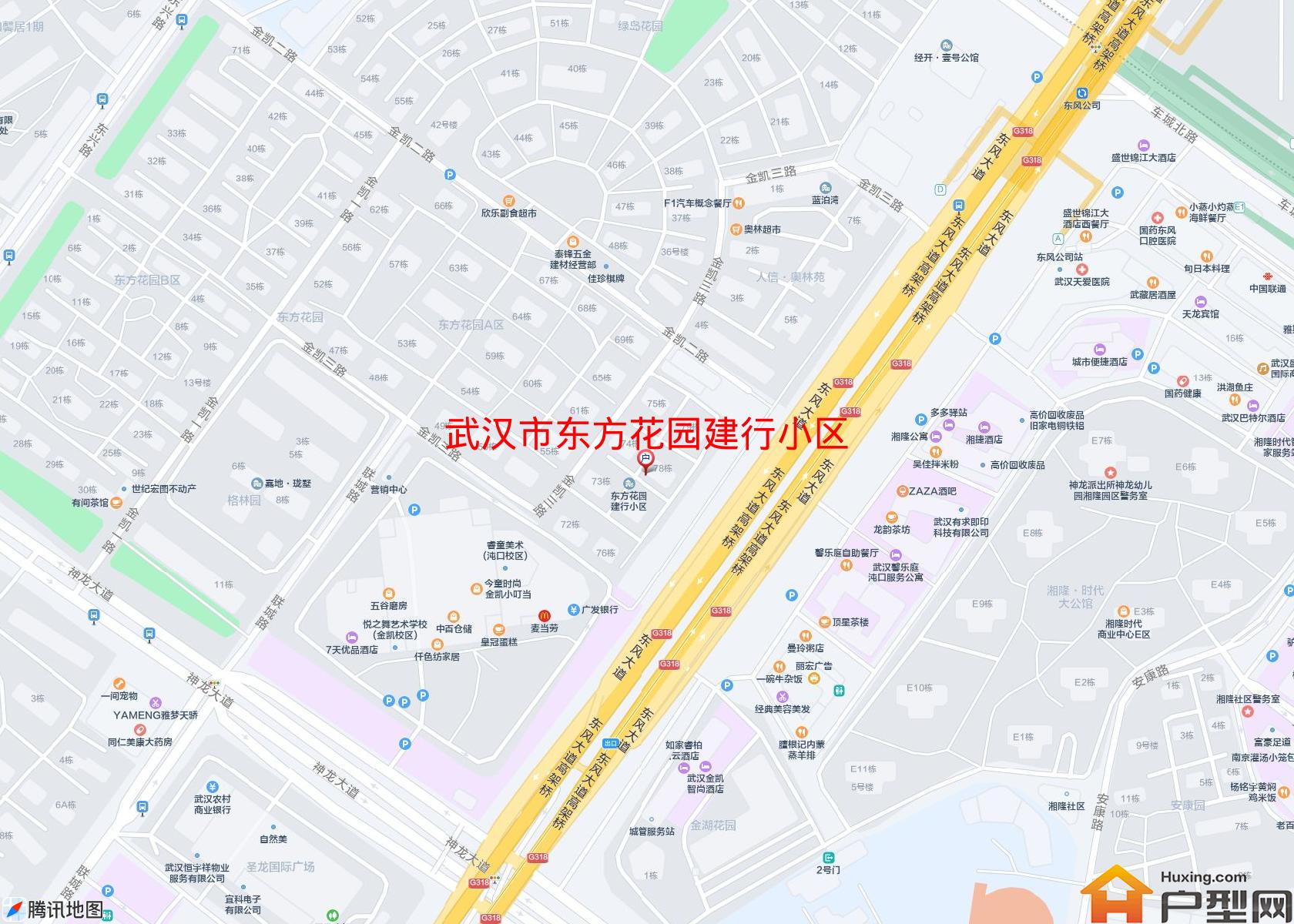 东方花园建行小区小区 - 户型网